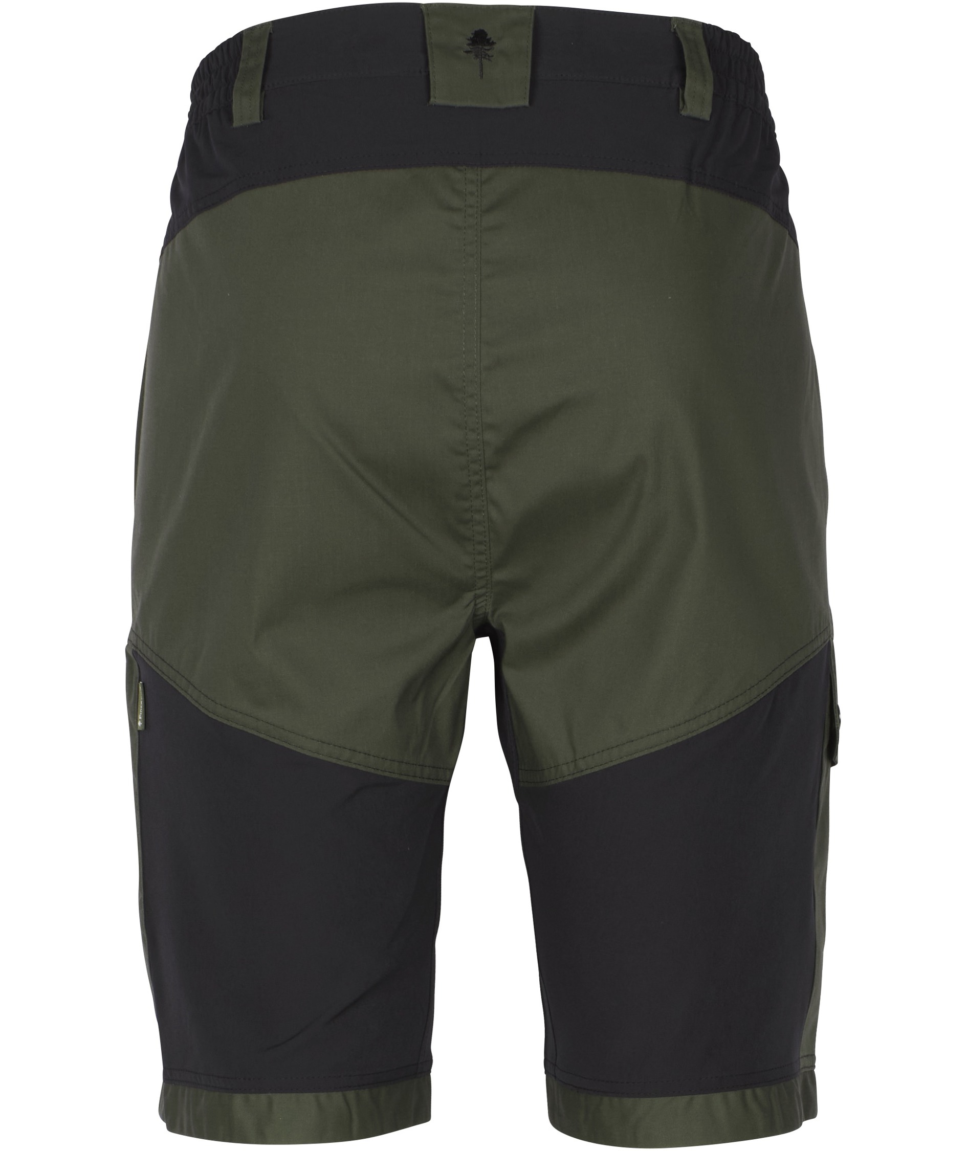 Pinewood Finnveden Trail Hybrid shorts, Black/Mossgreen, large image number 2