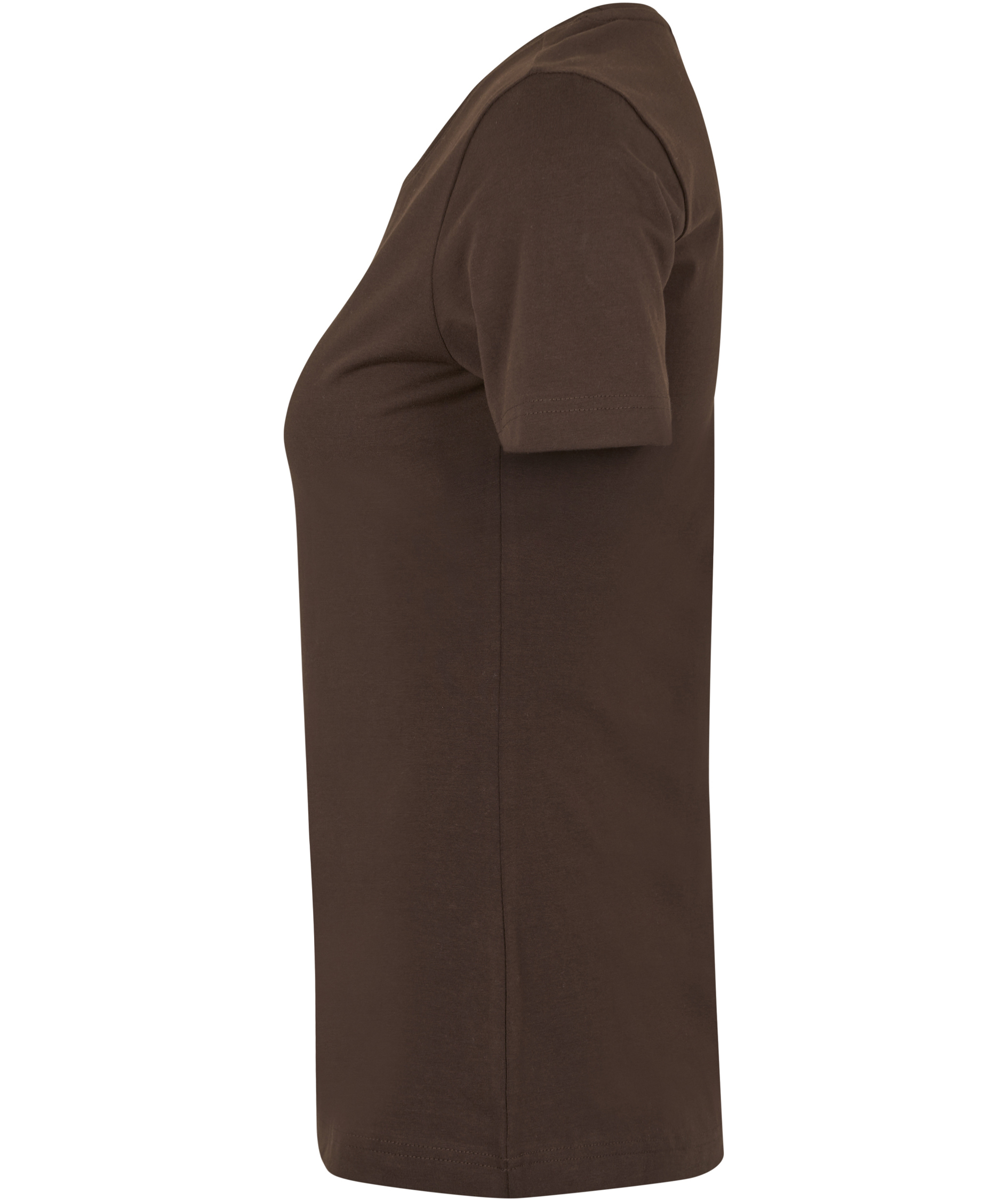 ID dame T-skjorte stretch, Mocca, large image number 2