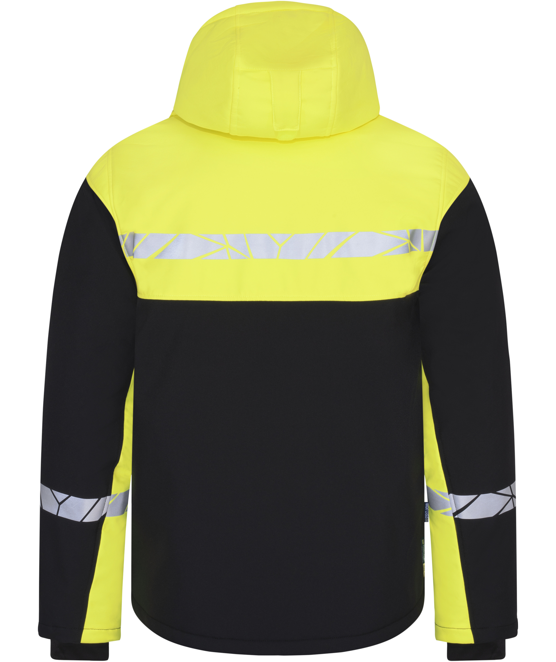 ProJob winter jacket 7415, Black/Yellow