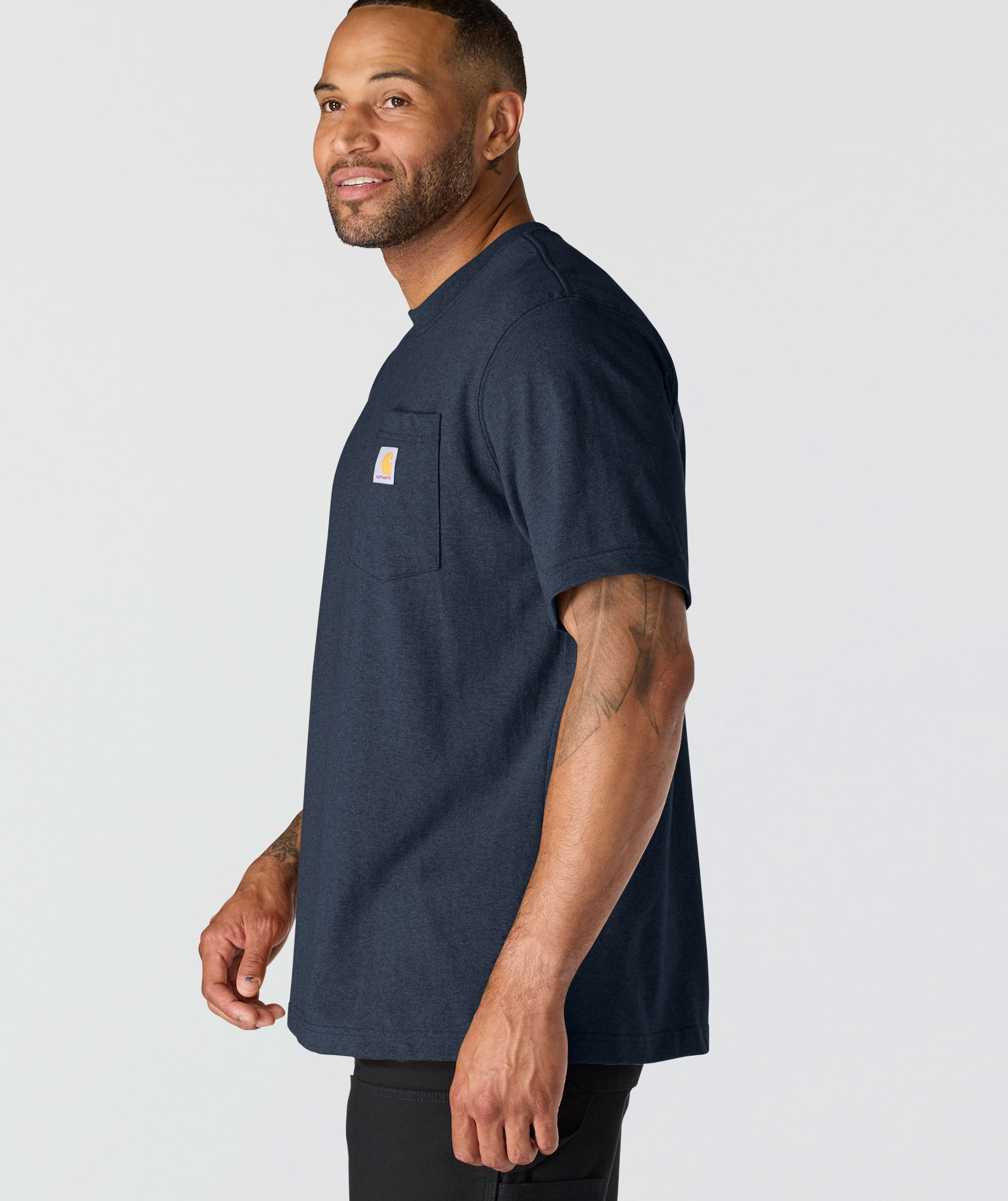 Carhartt Dearborn T-shirt, Navy, large image number 5