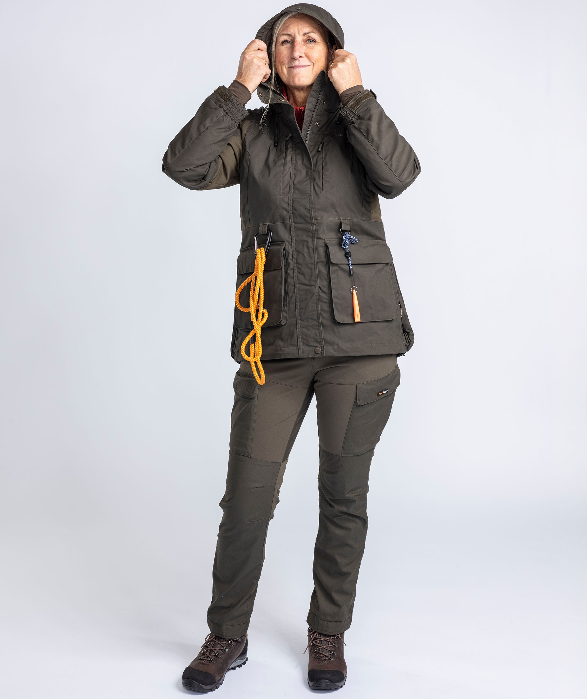 Pinewood&nbsp;Dog Sports Trainer Extreme damejakke, Moss green, large image number 10