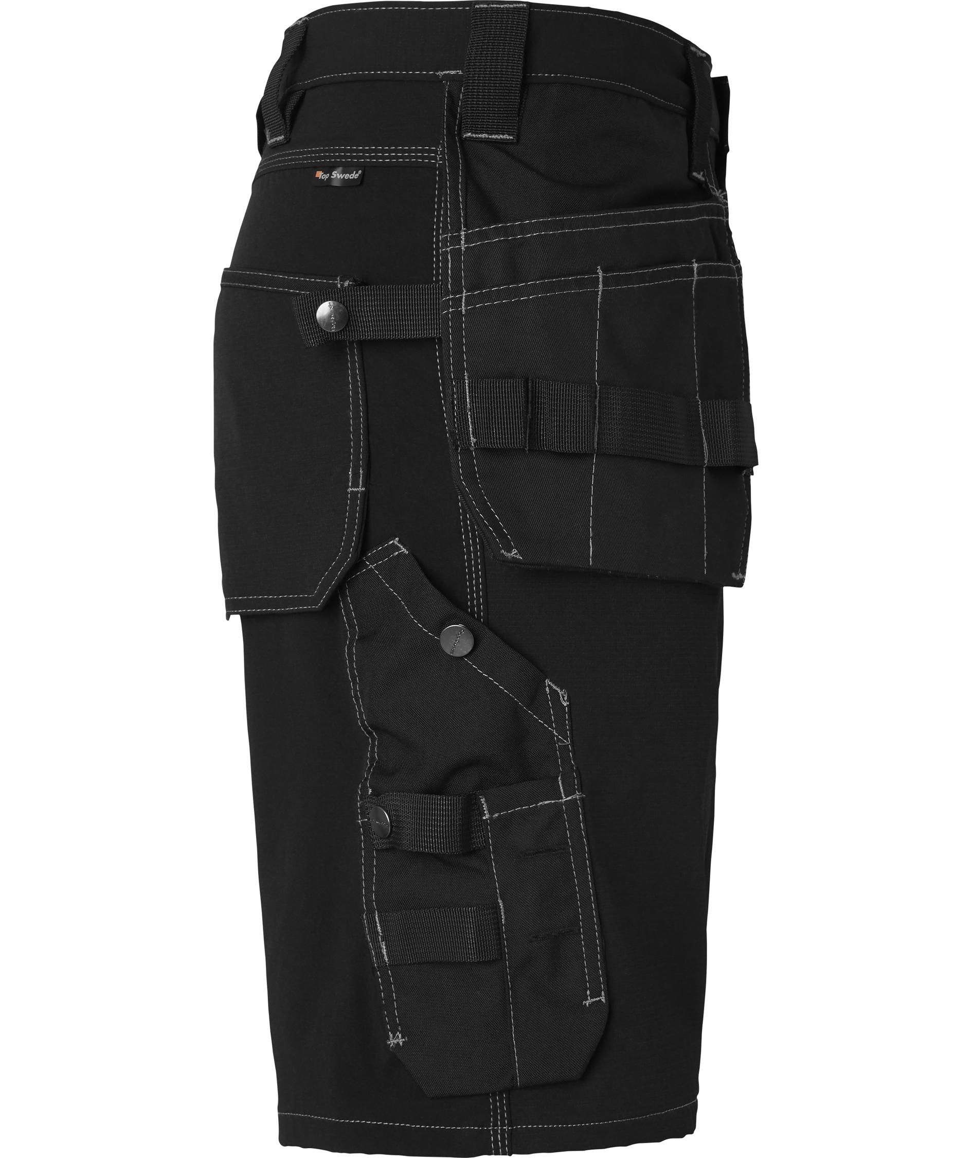 Top Swede Handwerkershorts 310 full stretch, Schwarz, large image number 2