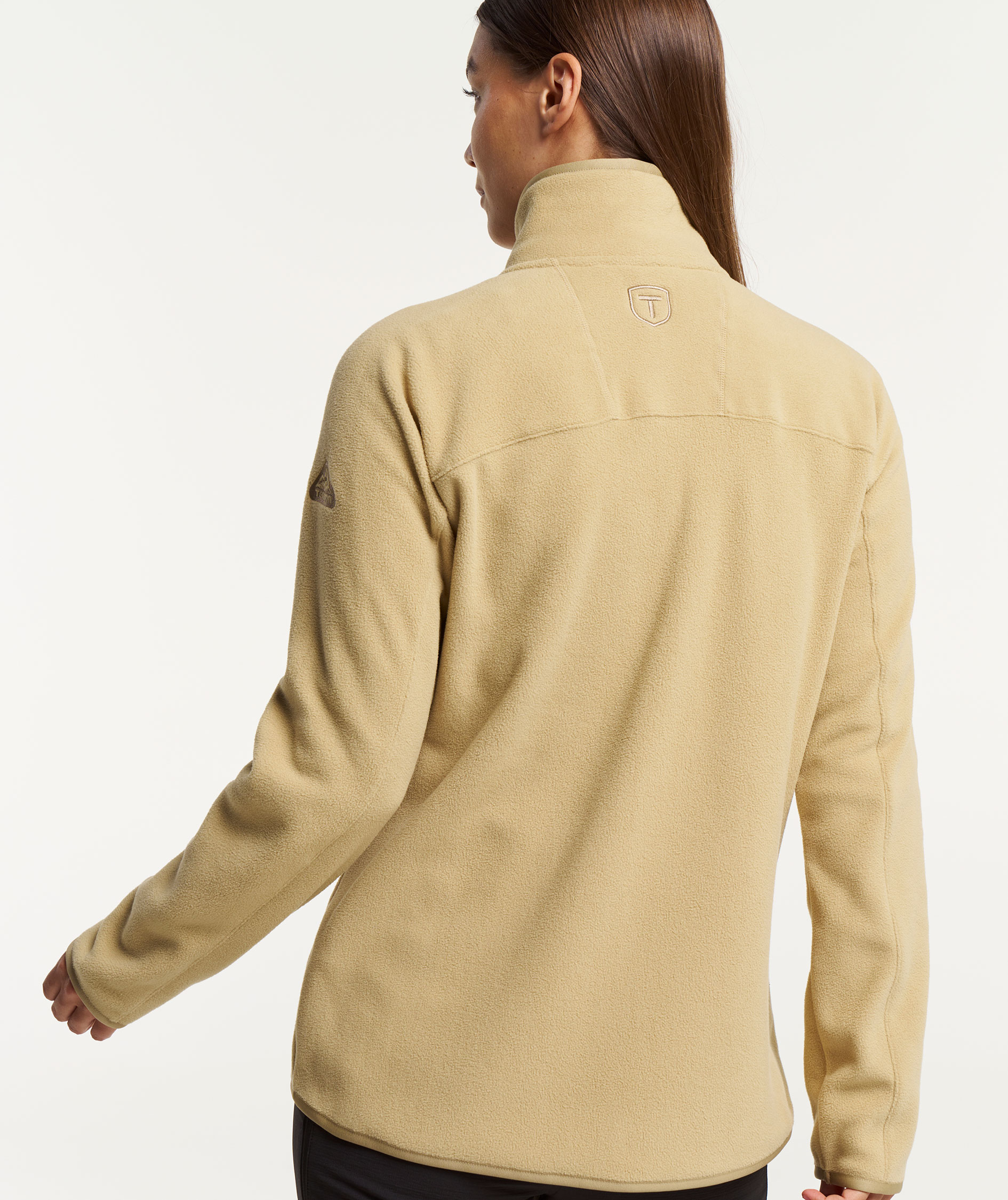 Tenson Himalaya dame fleecejakke, Beige, large image number 3