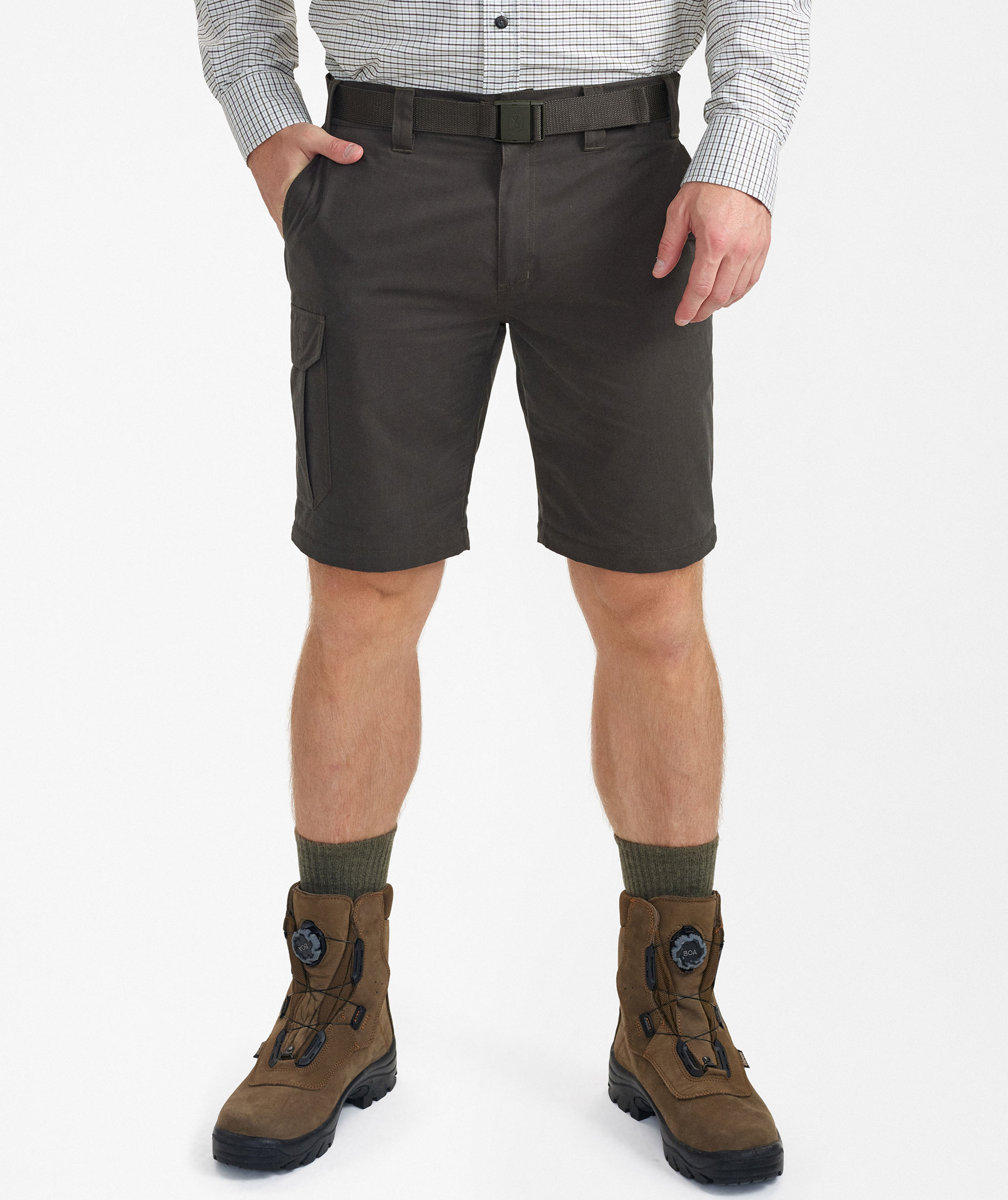 Deerhunter Slogen zip-off byxa, Black Ink, large image number 4