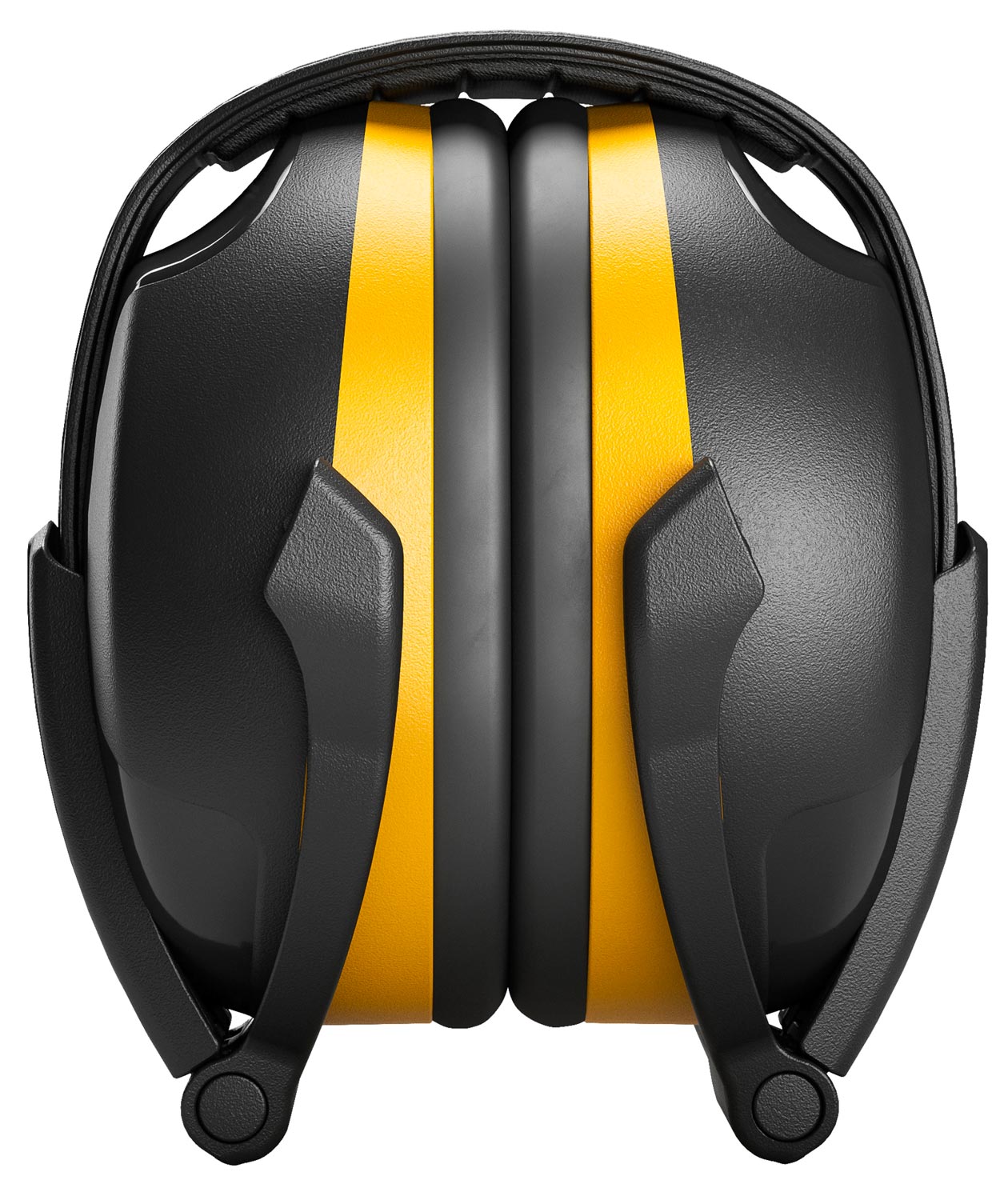 Hellberg Secure 2 foldable ear defenders, Black/Yellow, Black/Yellow, large image number 2