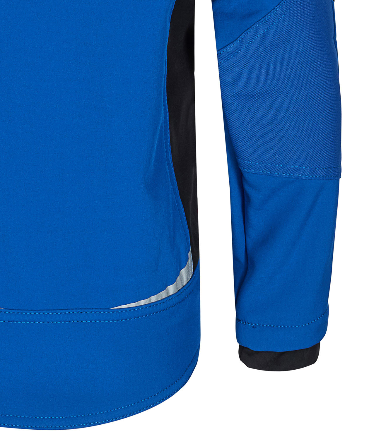 Engel Galaxy softshell jacket for kids, Surfer Blue/Black, large image number 3