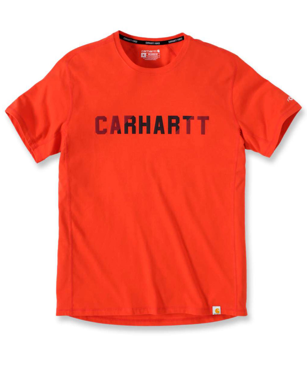 Carhartt Force T-shirt, Cherry Tomato