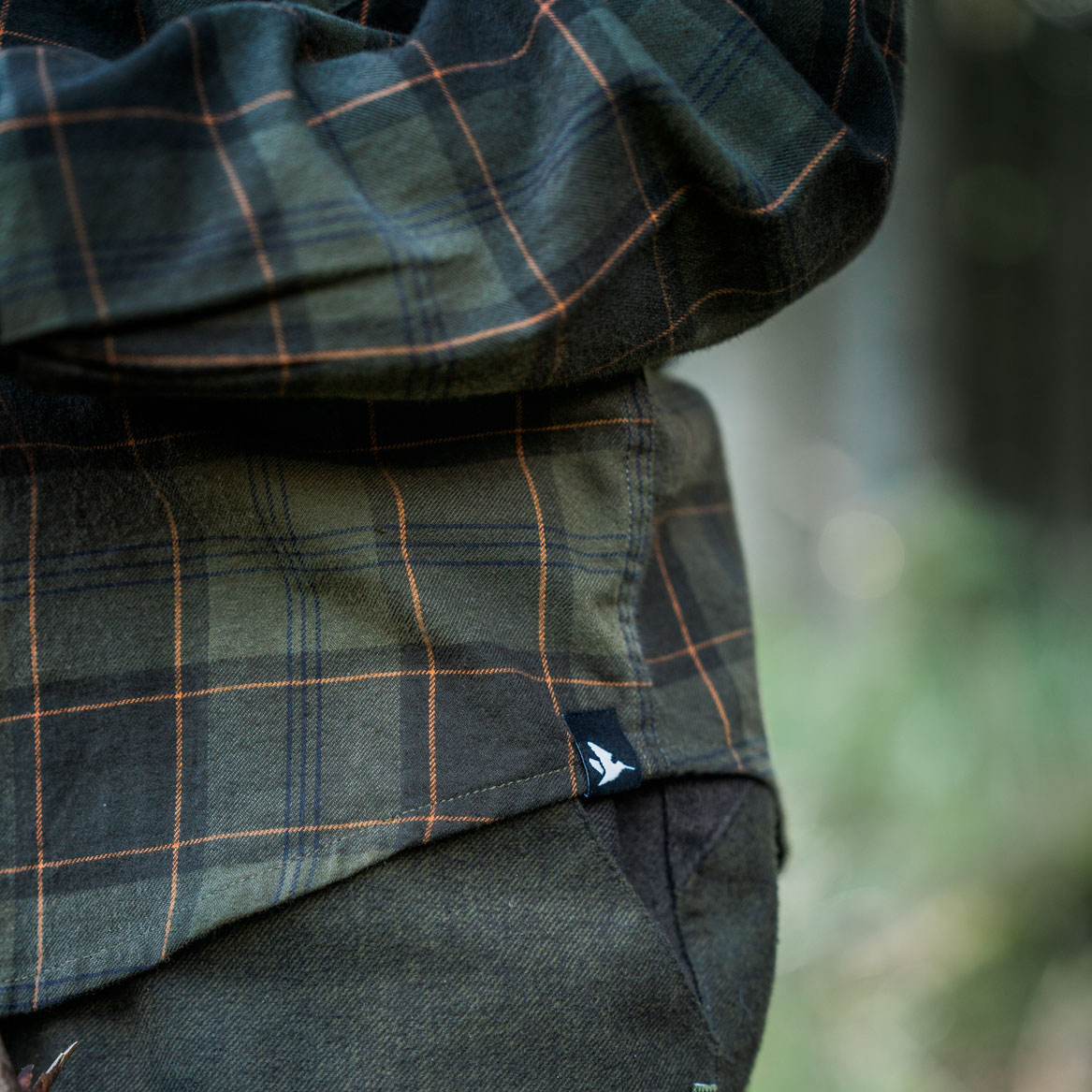 Seeland Glen Junior Hemd f&uuml;r Kinder, Pine Green/Dark Navy Check, large image number 8