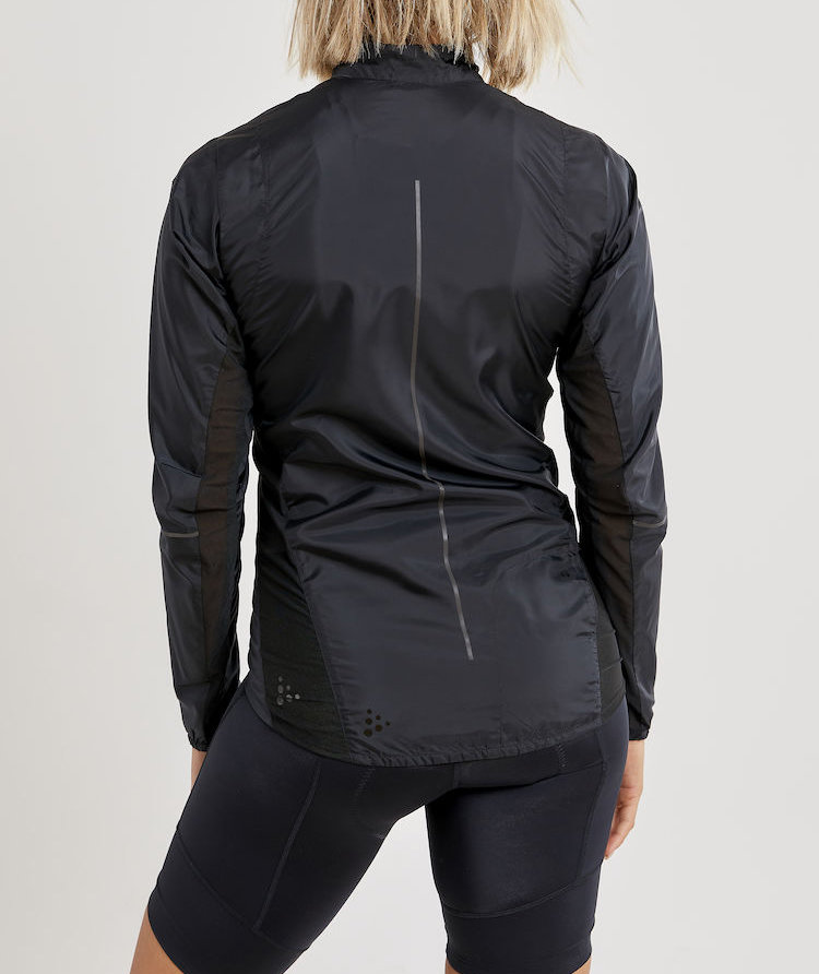 Craft Essence l&auml;tt vindjacka dam, Svart, large image number 3