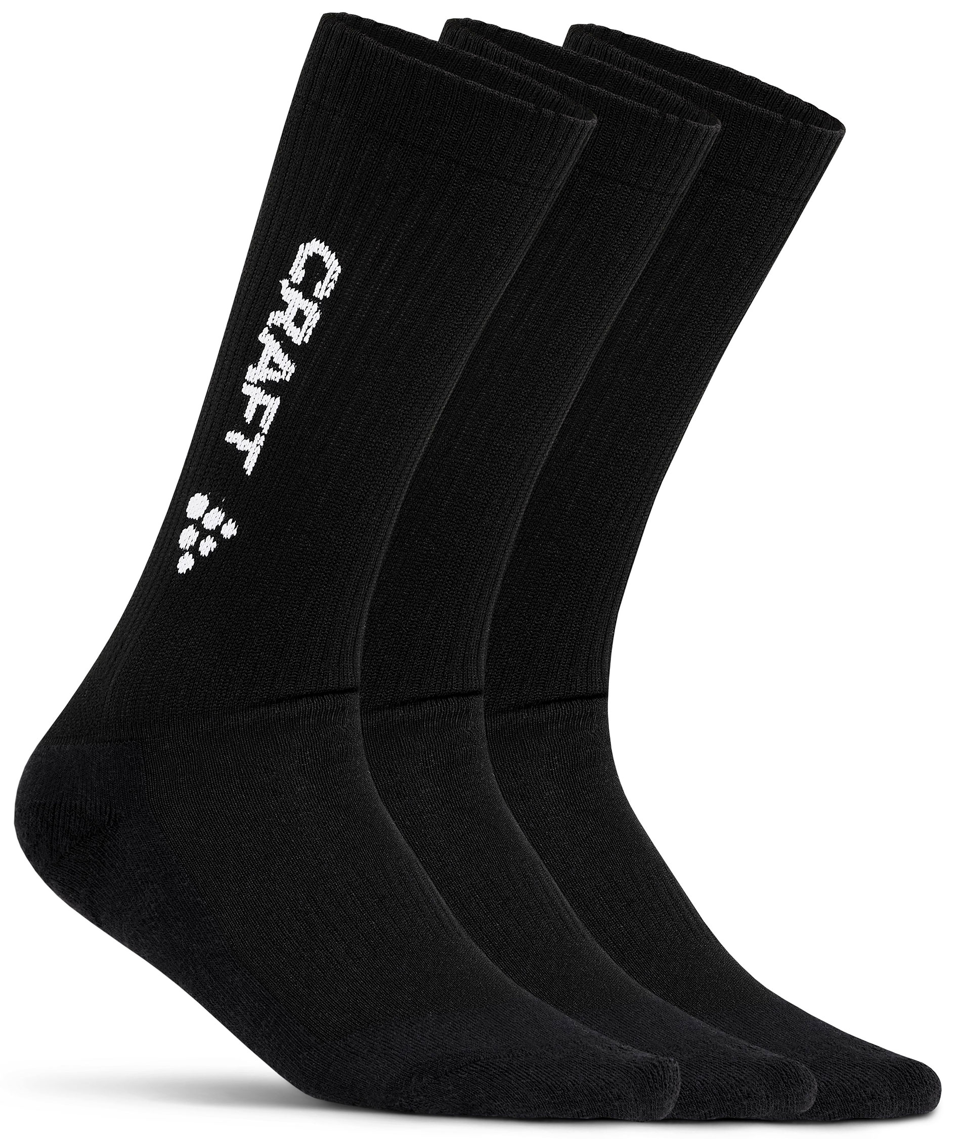 Craft Progress Indoor 3-pack tennisstrumpor, Svart