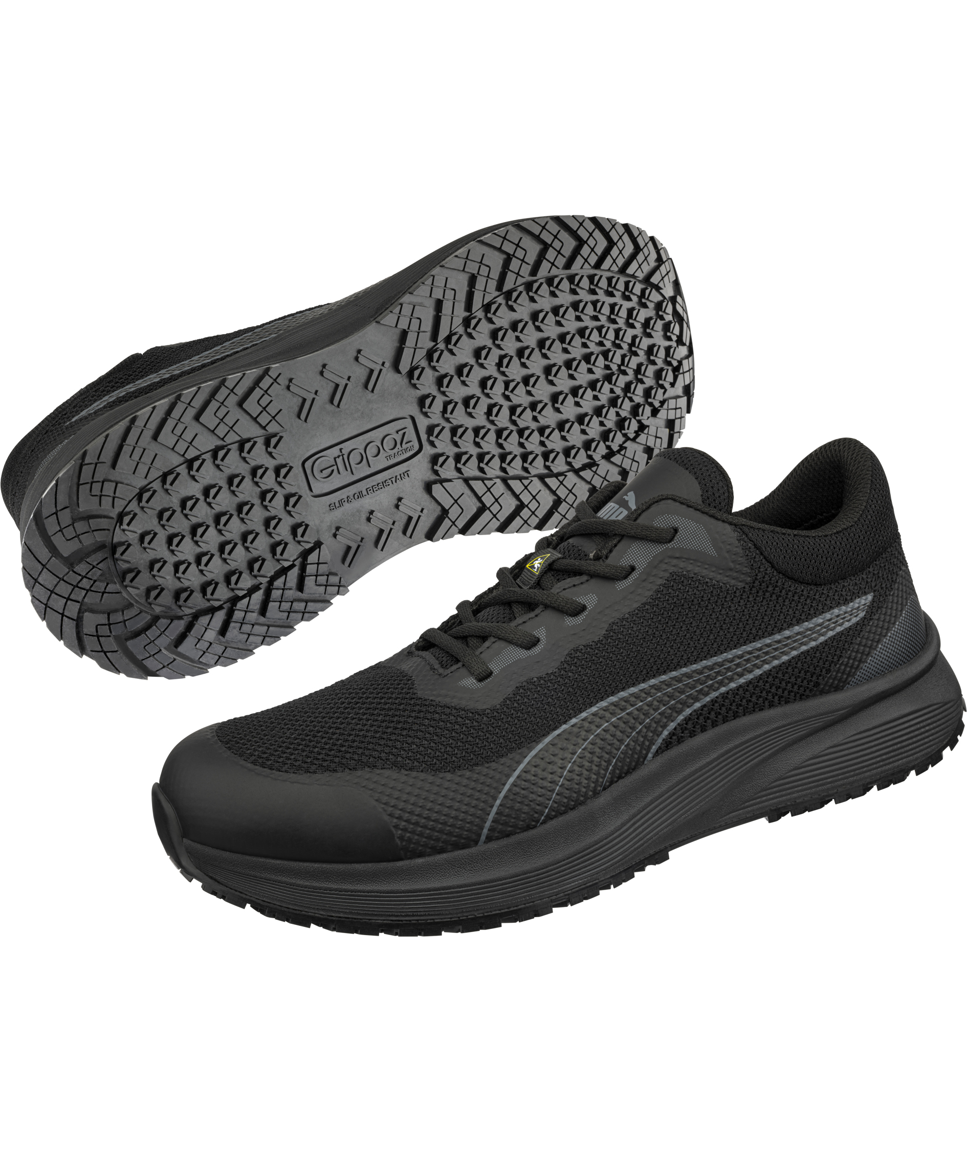 Puma Spark work shoes O1, Black, large image number 6