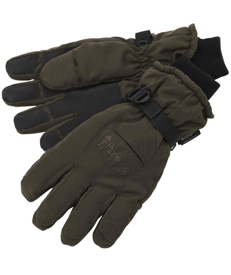 Pinewood membran handsker, Suede Brown