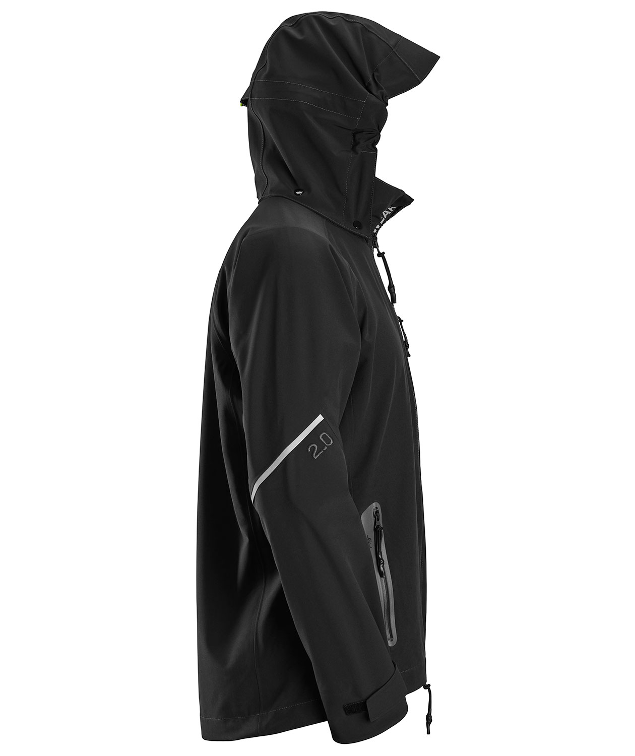 Snickers FlexiWork softshelljakke 1218, Svart, large image number 3