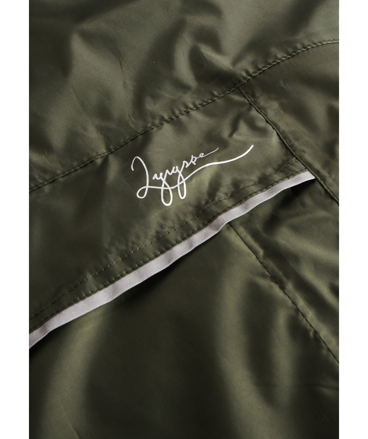 Lyngs&oslash;e rain poncho, Green, Green, large image number 4