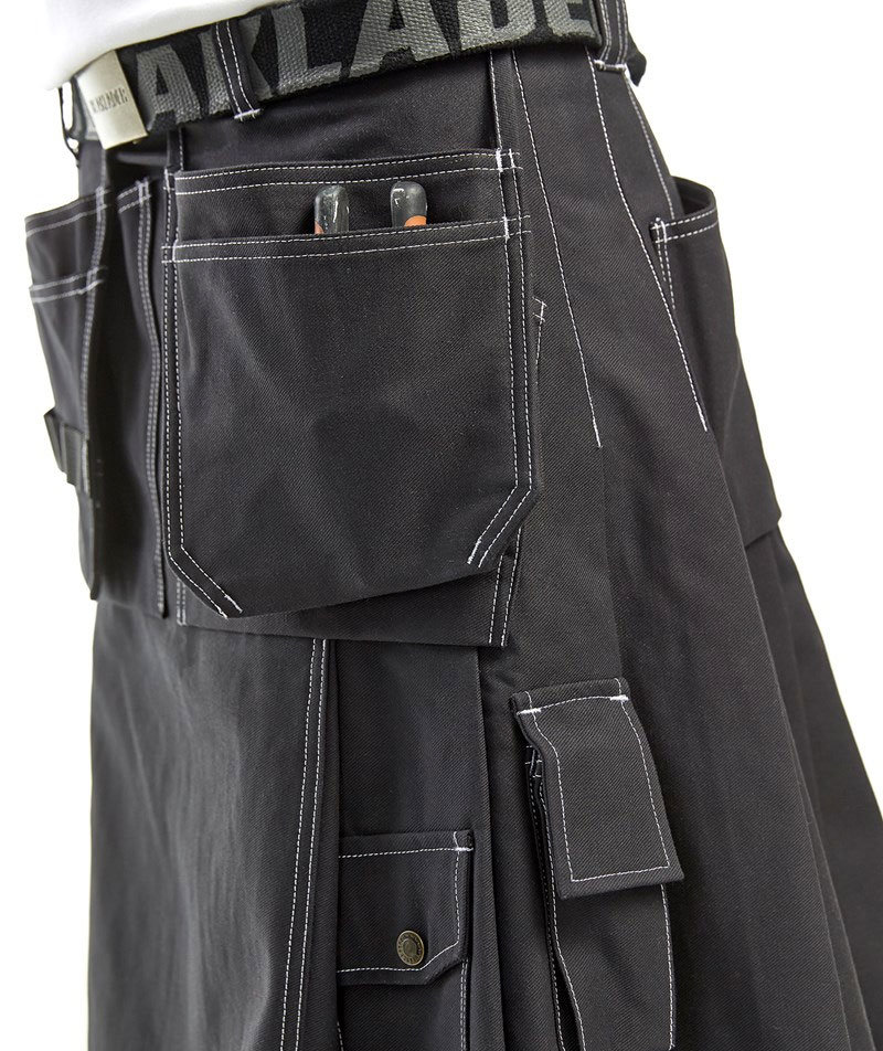 Bl&aring;kl&auml;der craftsman kilt, Black, large image number 6