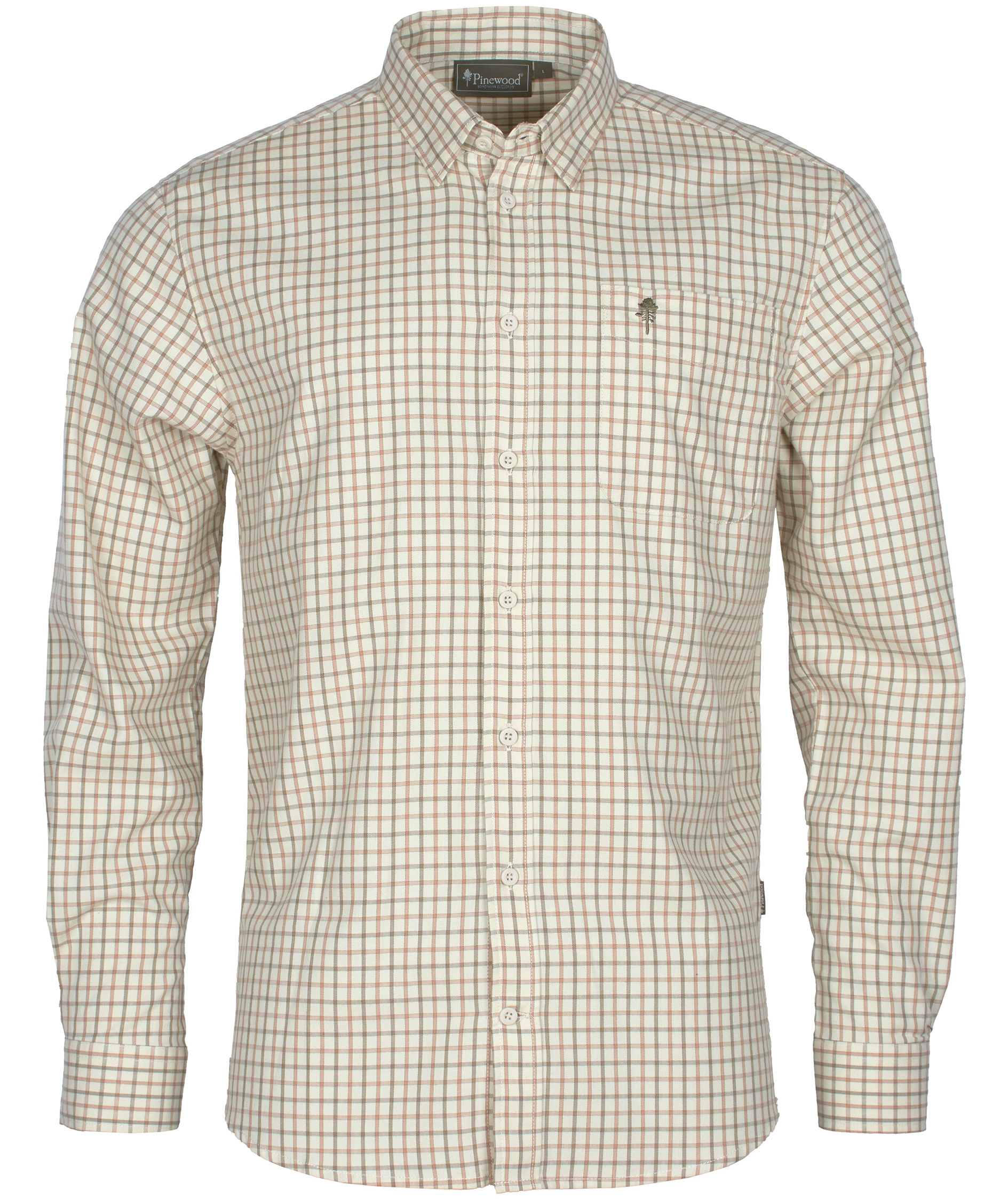 Pinewood Nydala Grouse skjorte, Offwhite/Green