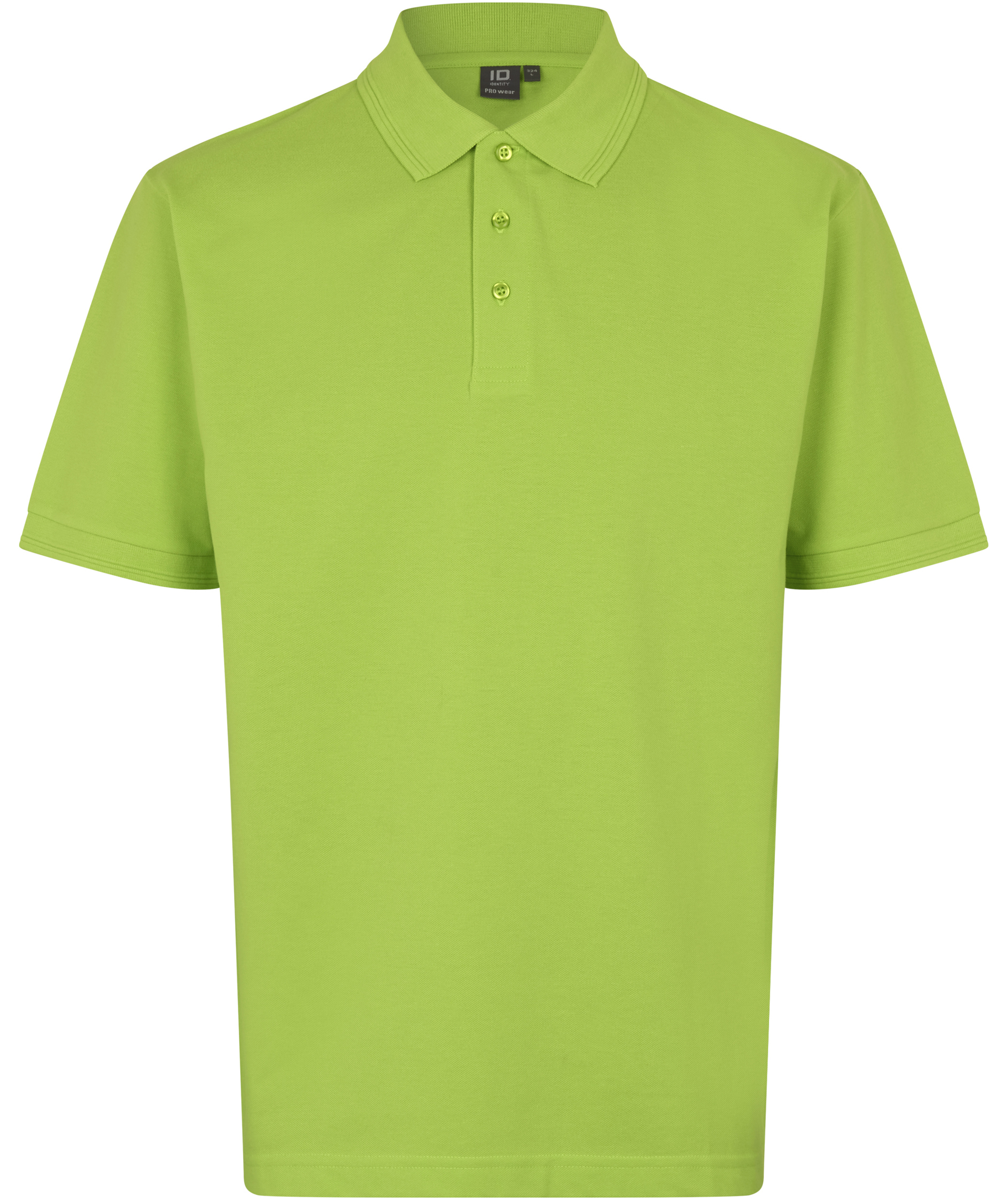 ID PRO Wear Polo T-skjorte, Lime, Lime, swatch