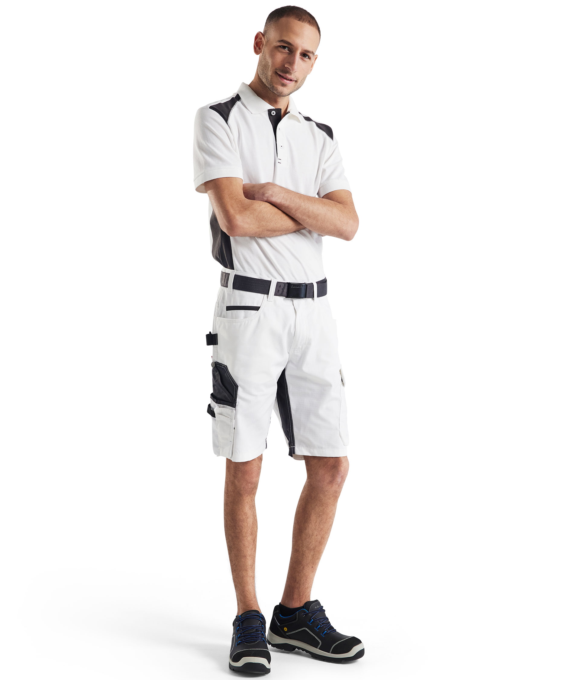 Bl&aring;kl&auml;der polo T-shirt