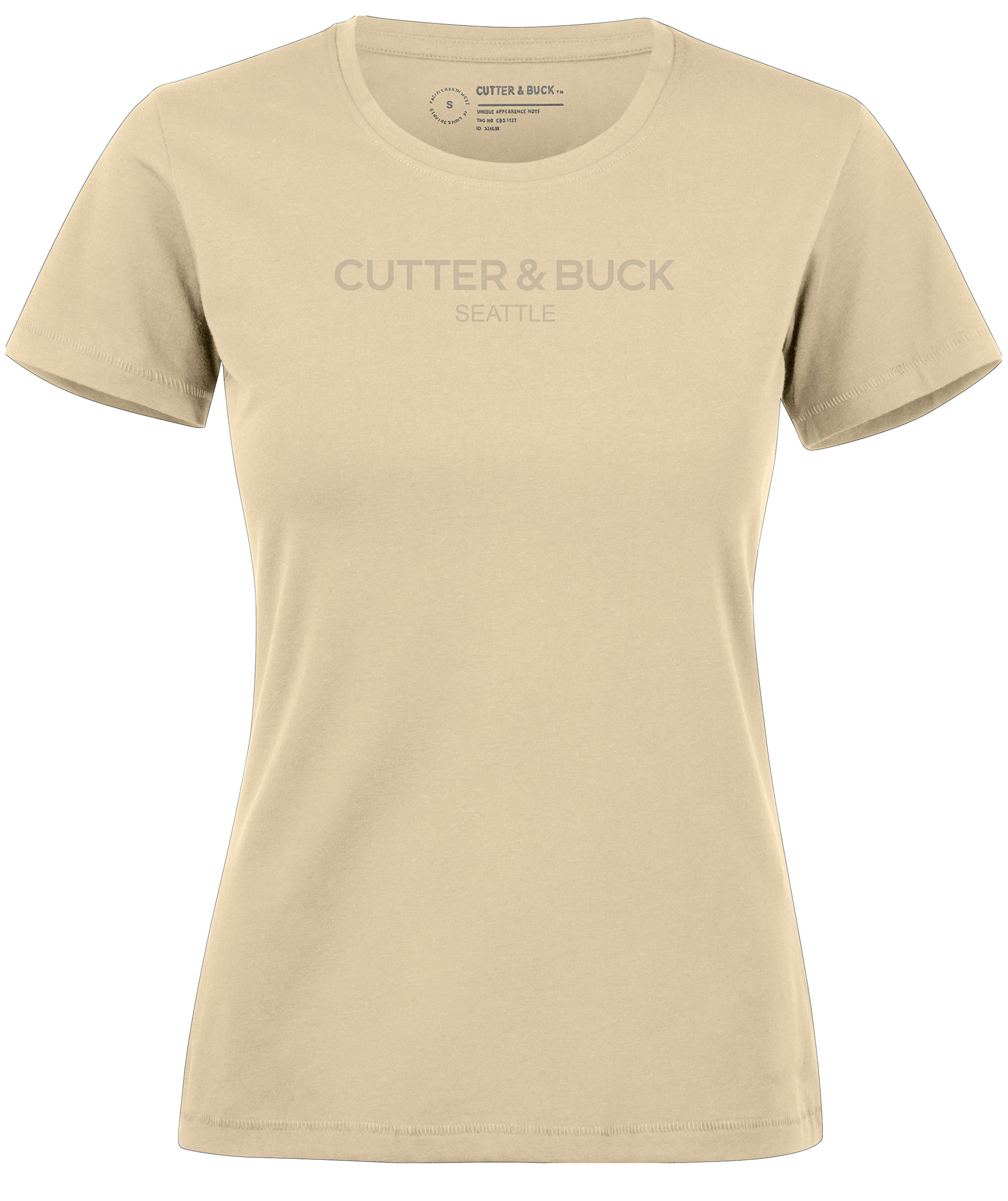 Cutter & Buck Manzanita Damen T-Shirt, Beige