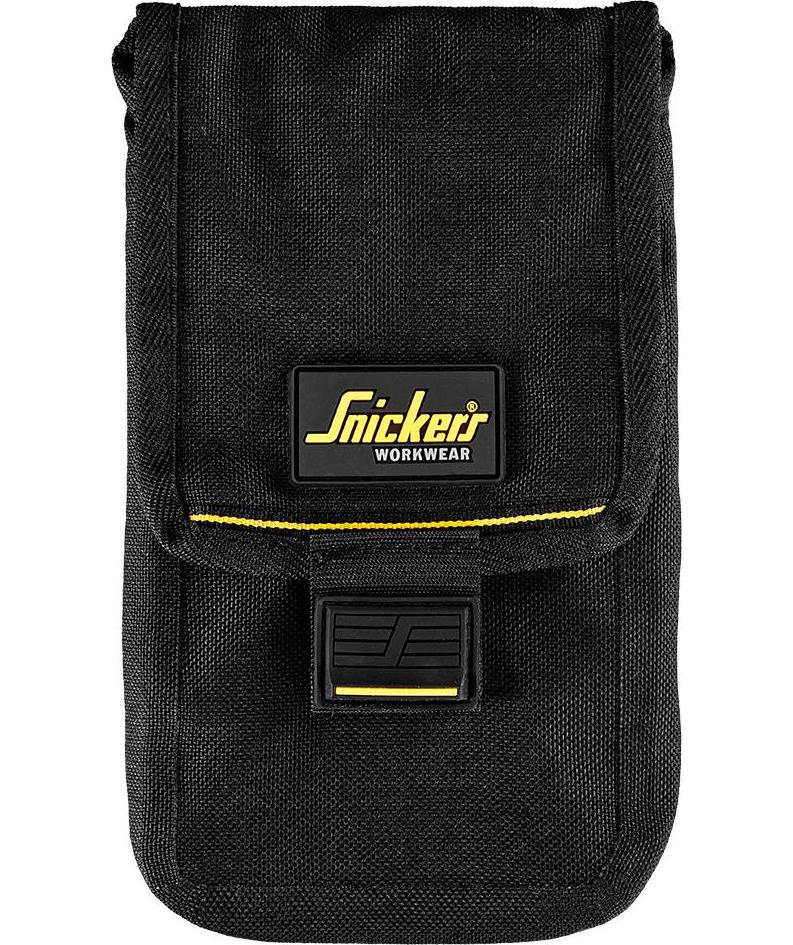 Snickers Q-Lock mobillomme 9739, Black/Yellow