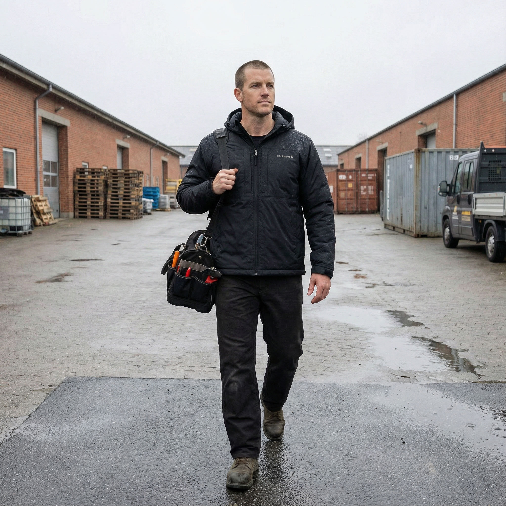 Carhartt Rugged Flex vinterjakke, Black