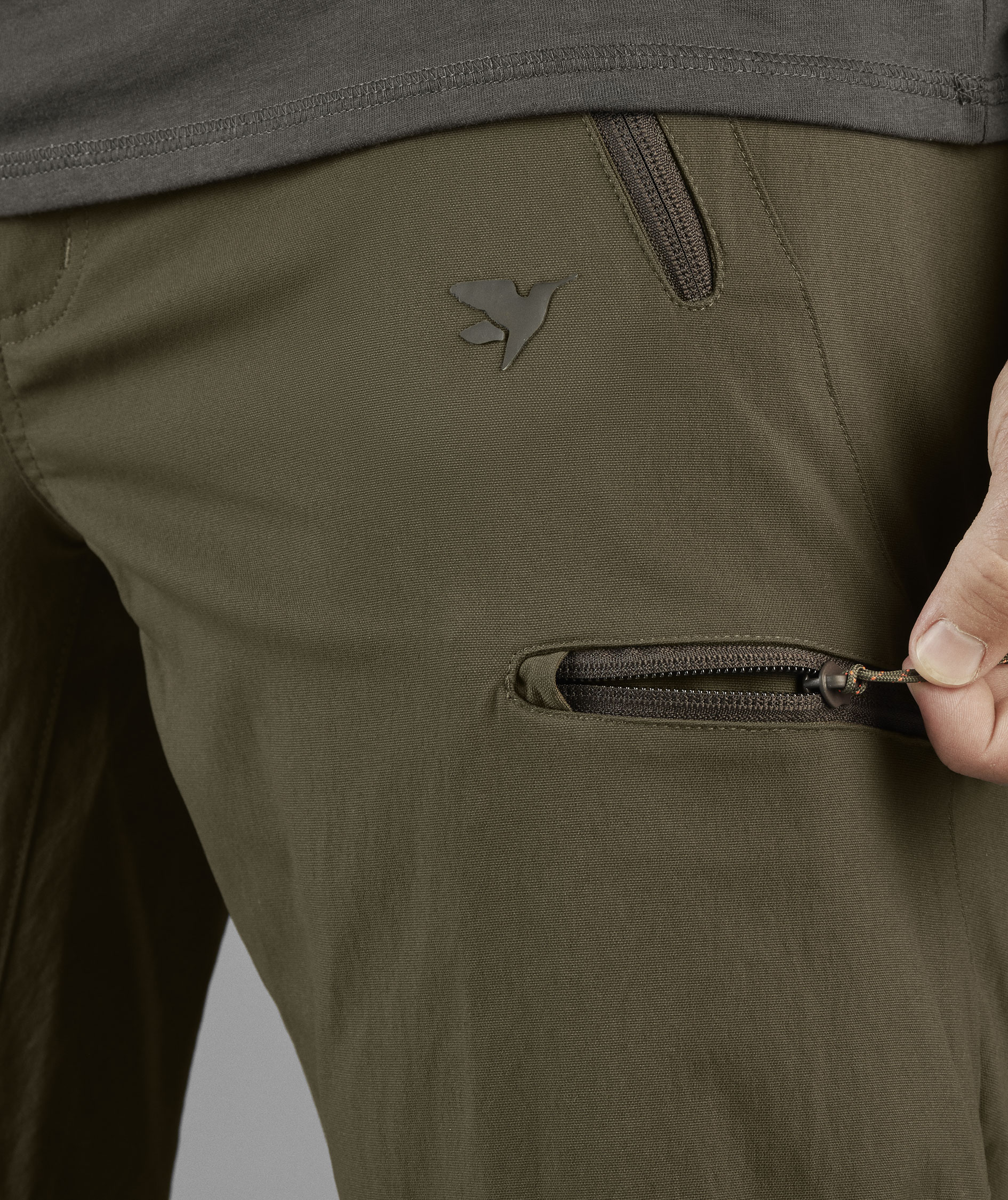 Seeland Outdoor stretch byxa, Pine green, large image number 4