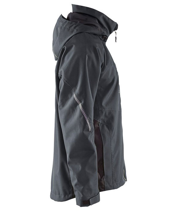 Bl&aring;kl&auml;der Unite vinterjacka, Antracitgr&aring;/Svart, large image number 2