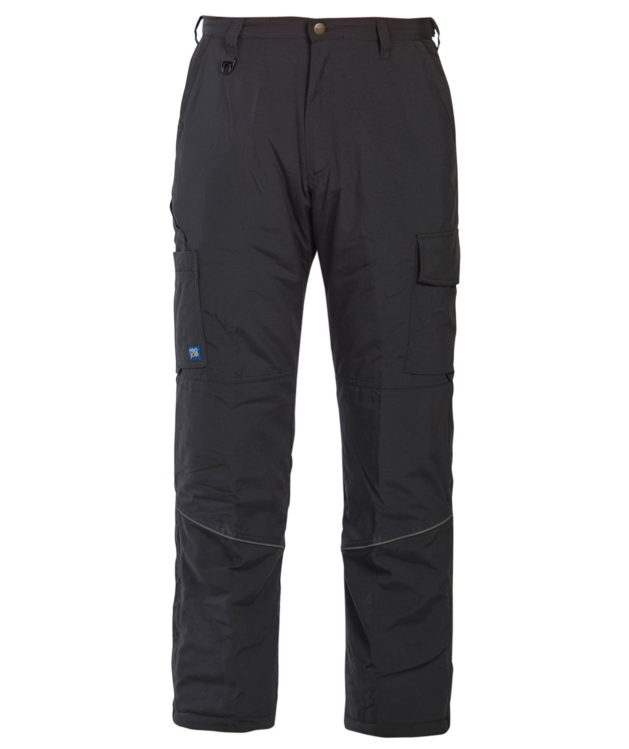 ProJob fodrad arbetsbyxa 4511, Svart