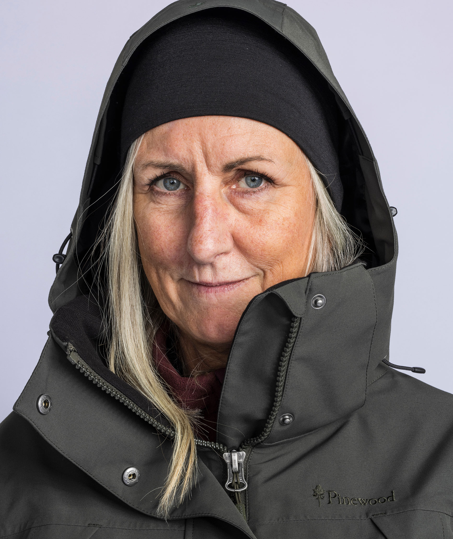 Pinewood dame regnparka, Dark Green, large image number 5