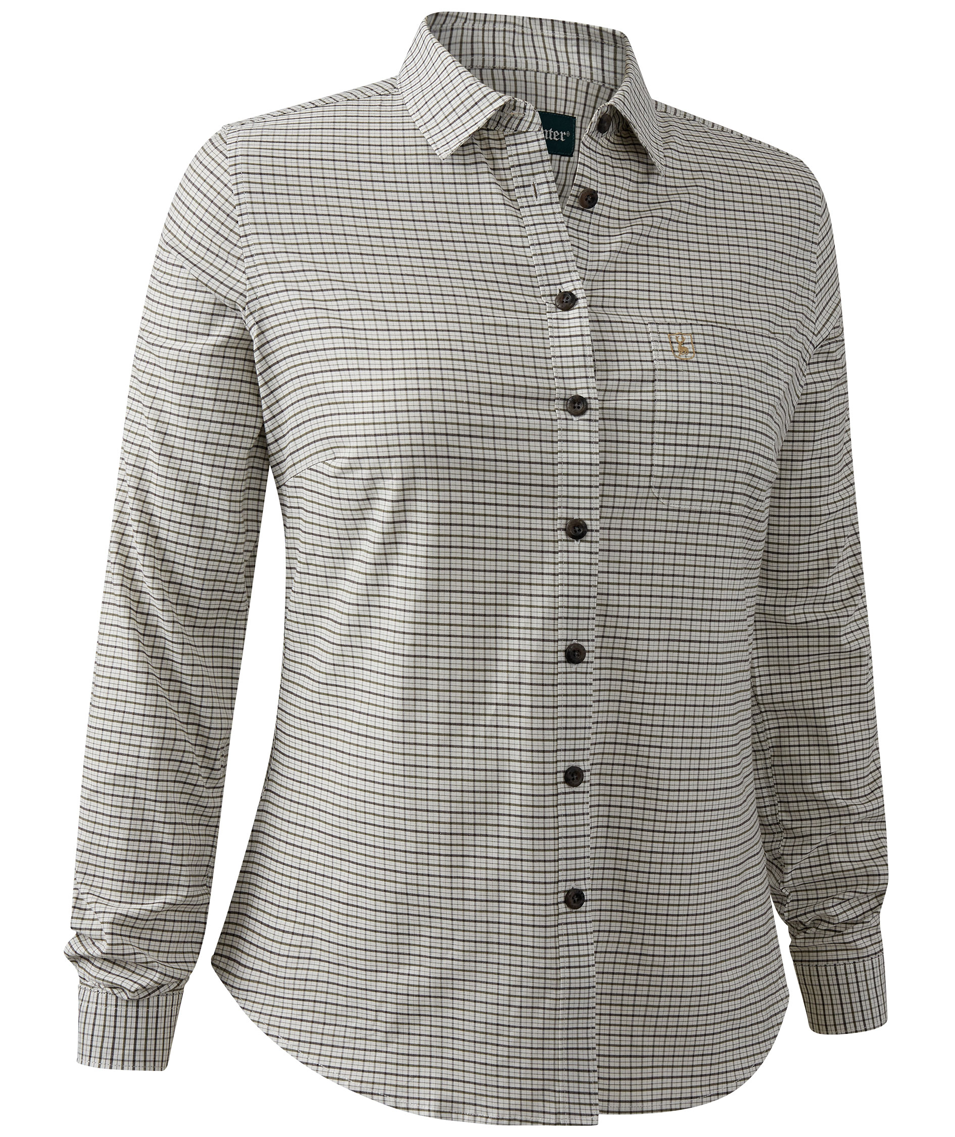 Deerhunter Sara skjorta dam, Green Check