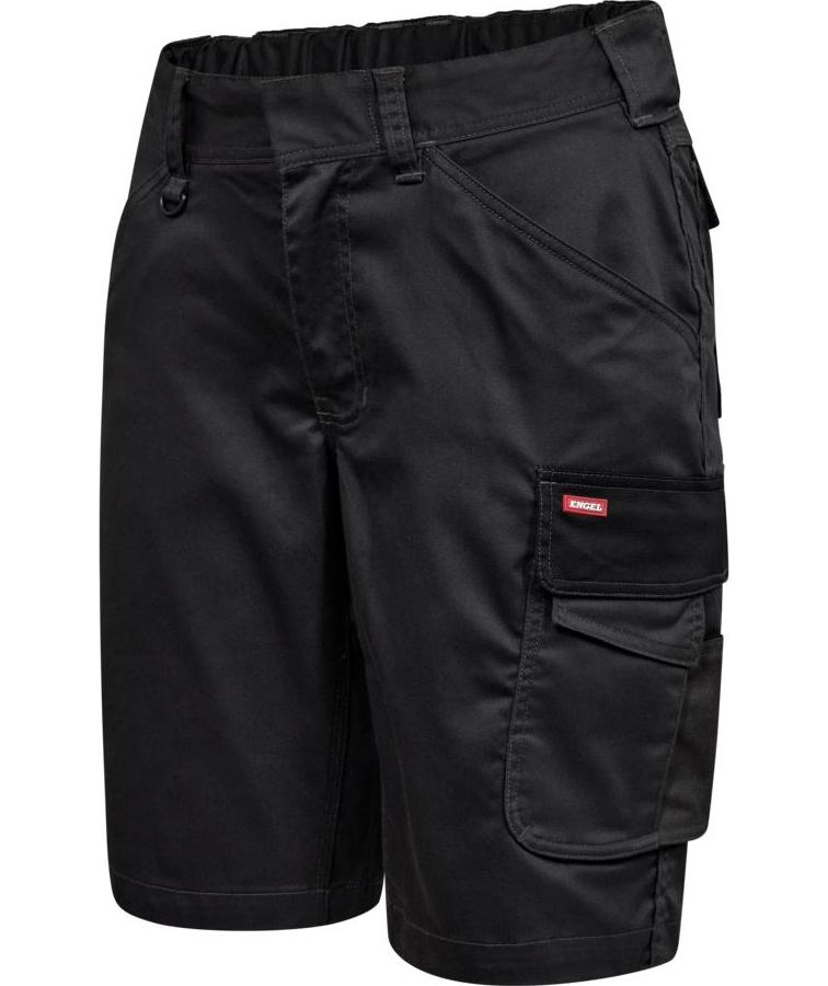 Engel Galaxy arbetsshorts dam, Antracitgr&aring;/Svart, large image number 2