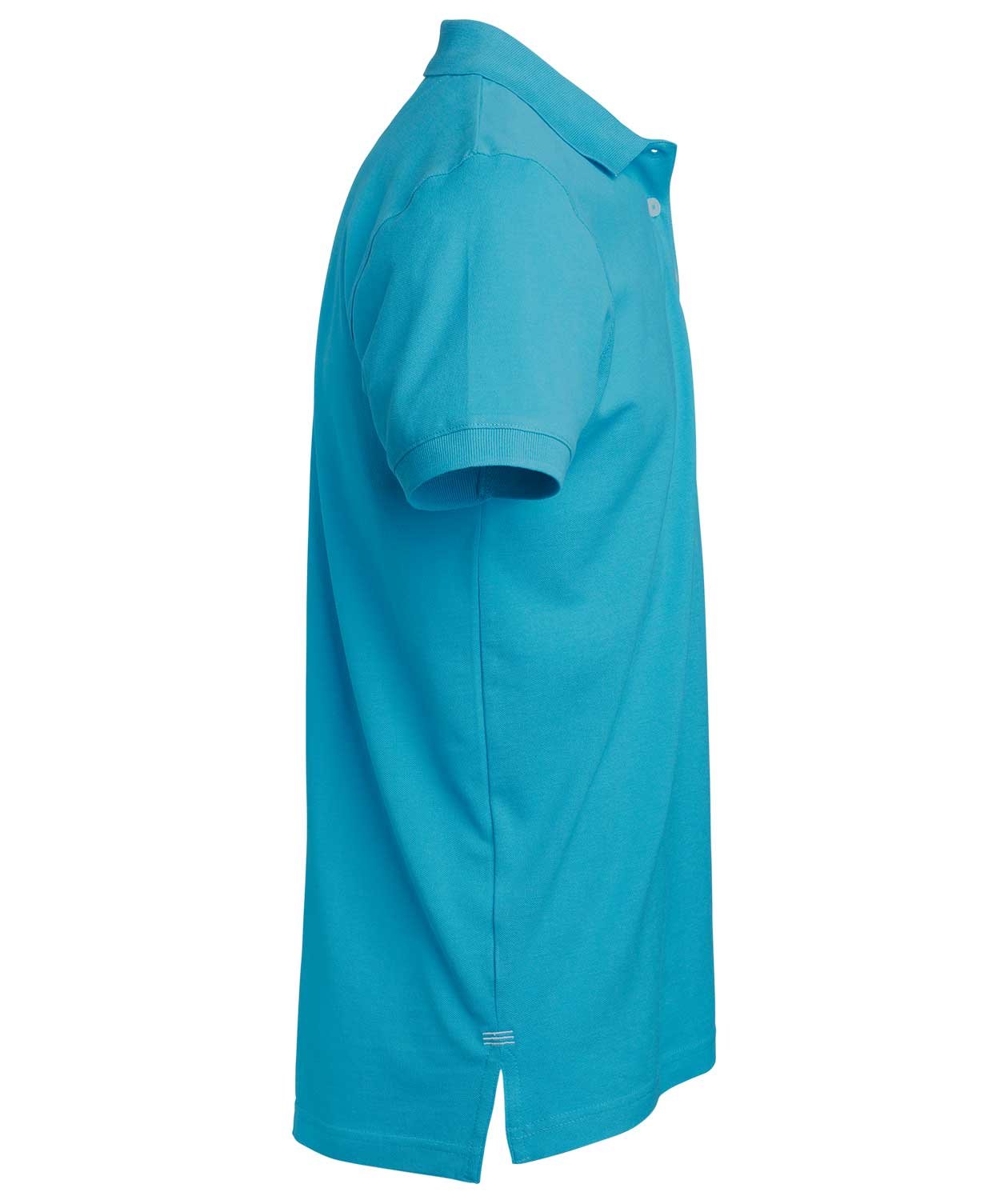 South West Morris polo T-skjorte, Aquabl&aring;, large image number 1