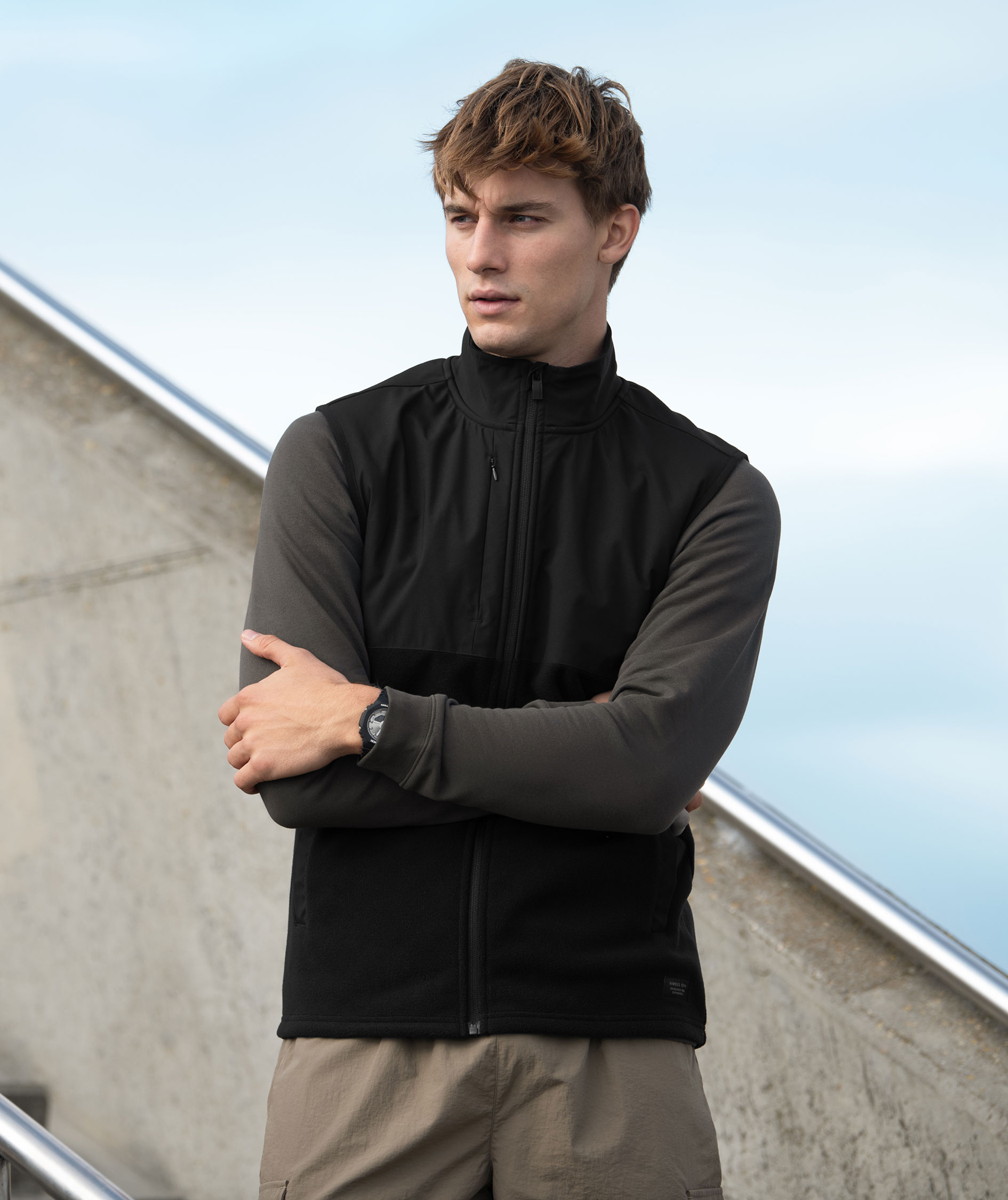 Nimbus Play Highland fleece v&auml;st, Black