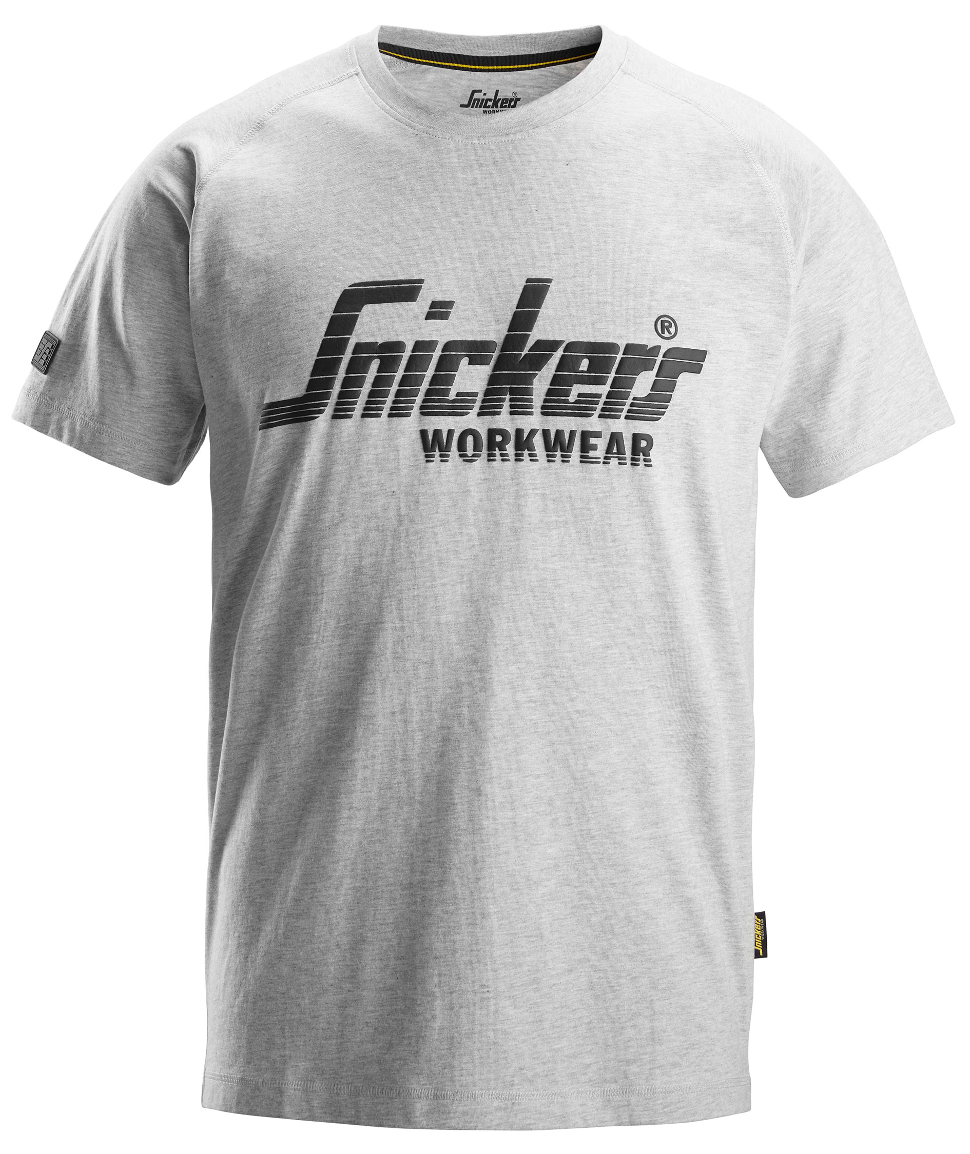Snickers logo T-skjorte 2590, Gr&aring;melert, Gr&aring;melert, swatch