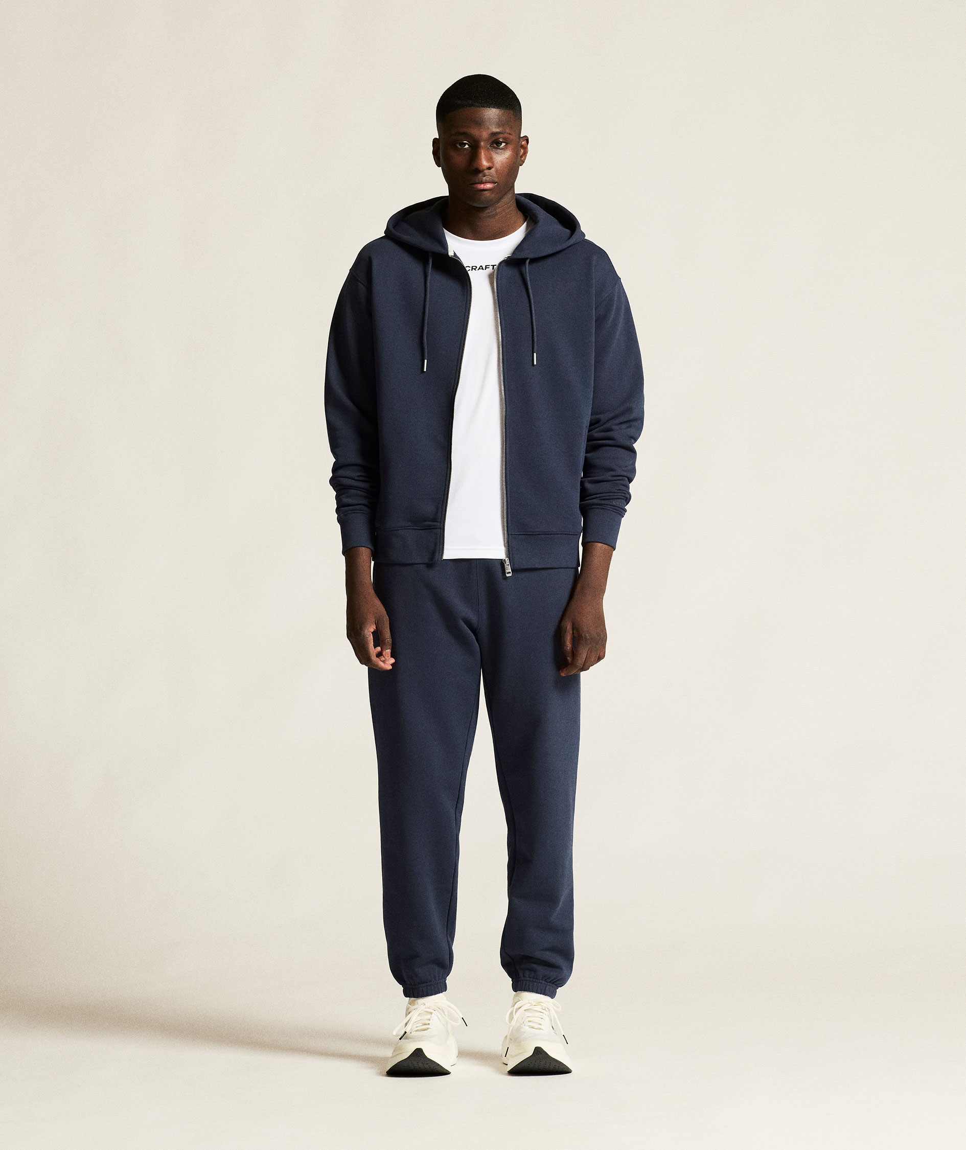 Craft Frequent hoodie med dragkedja, Blaze, large image number 1