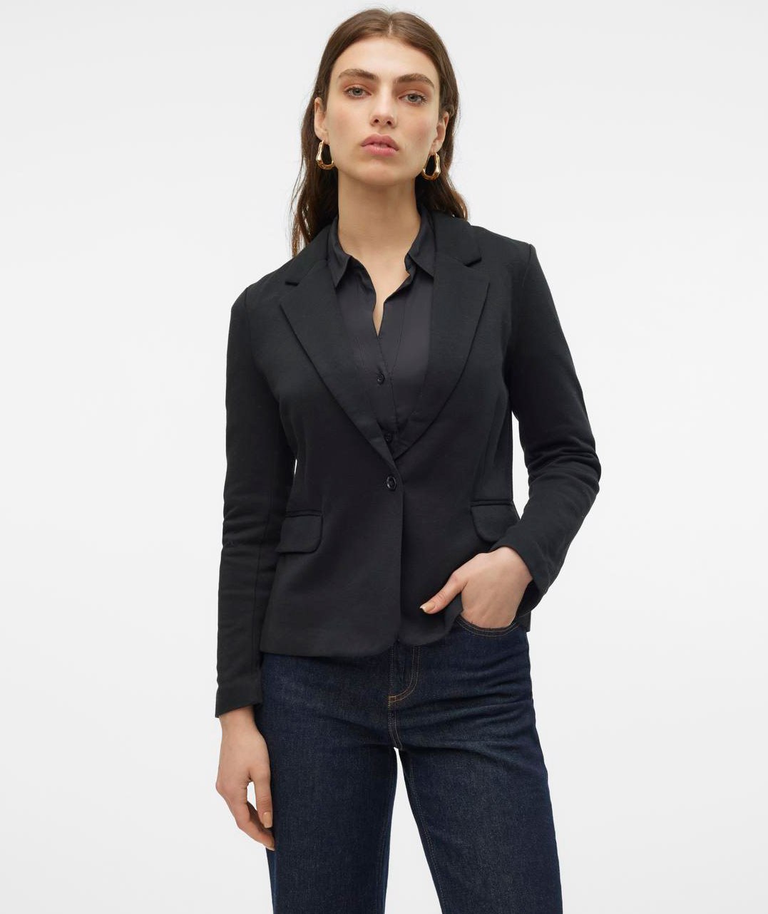 Vero Moda VMJULIA Regular fit blazer dam, Black