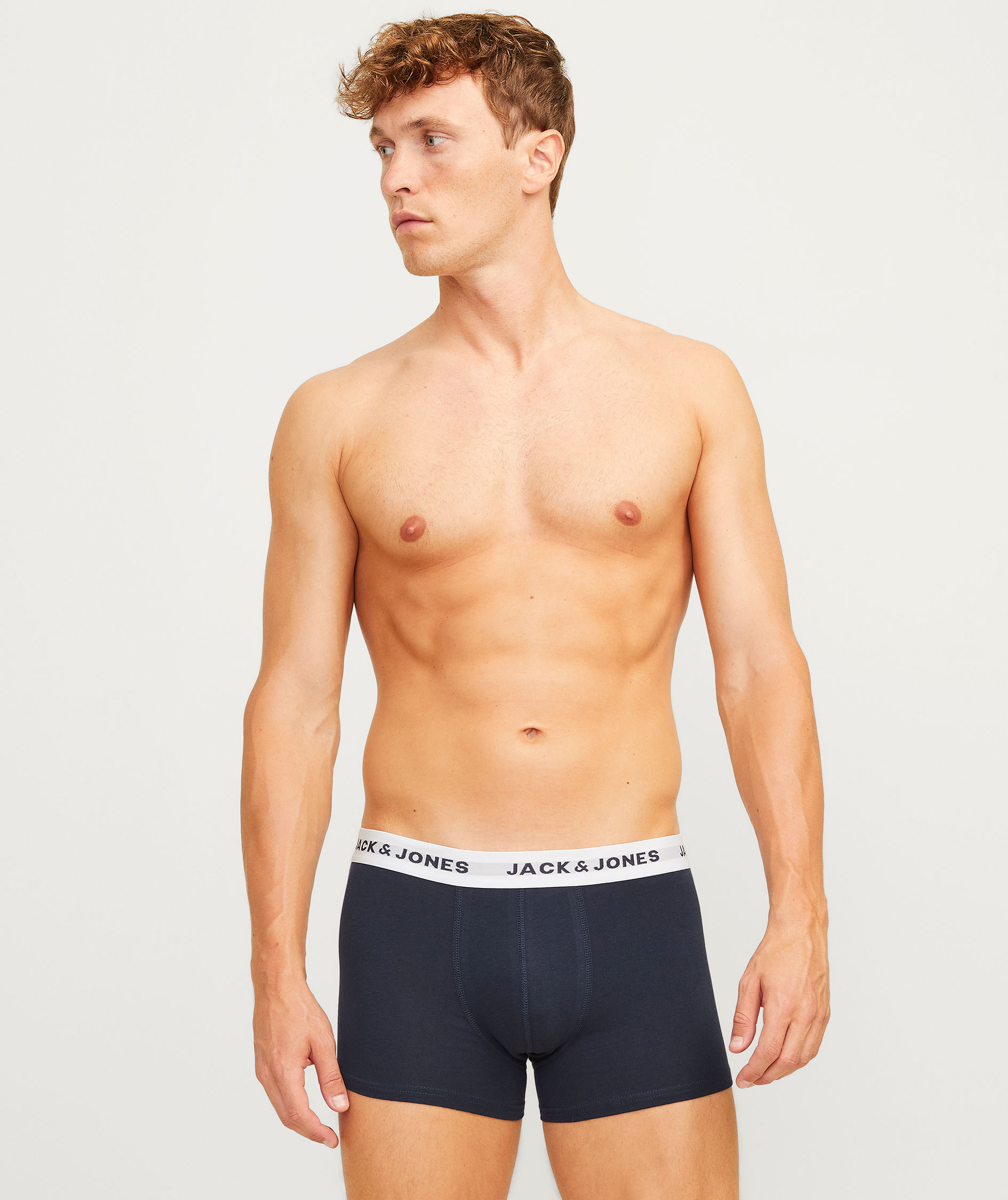 Jack & Jones JACBASIC 7-pak boxershorts, Light Grey Melange, large image number 6