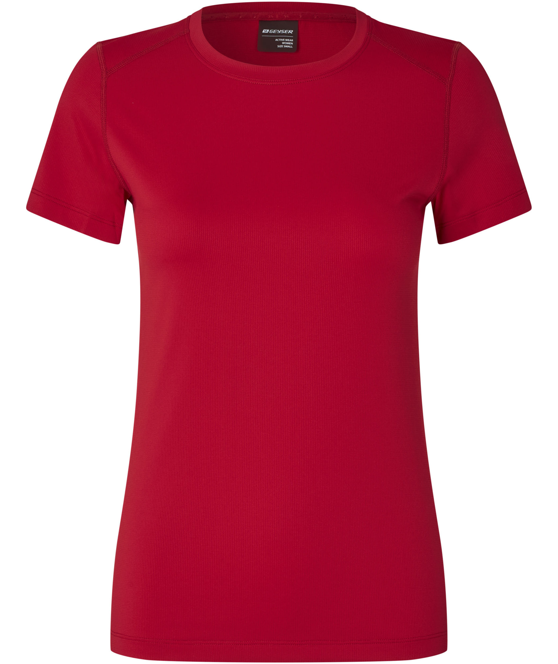 GEYSER&nbsp;Active dame T-shirt, R&oslash;d, R&oslash;d, swatch