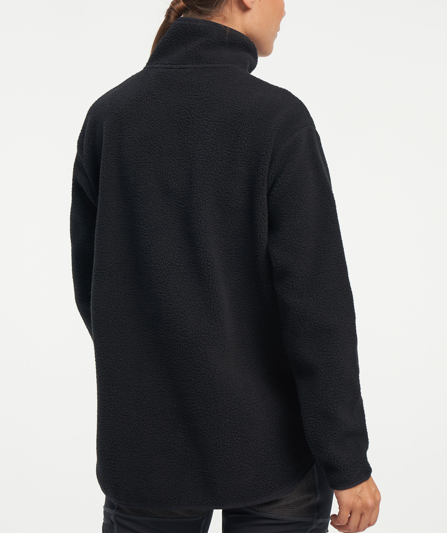 Tenson Yoke dame halfzip fiberpelstr&oslash;je, Black, large image number 7