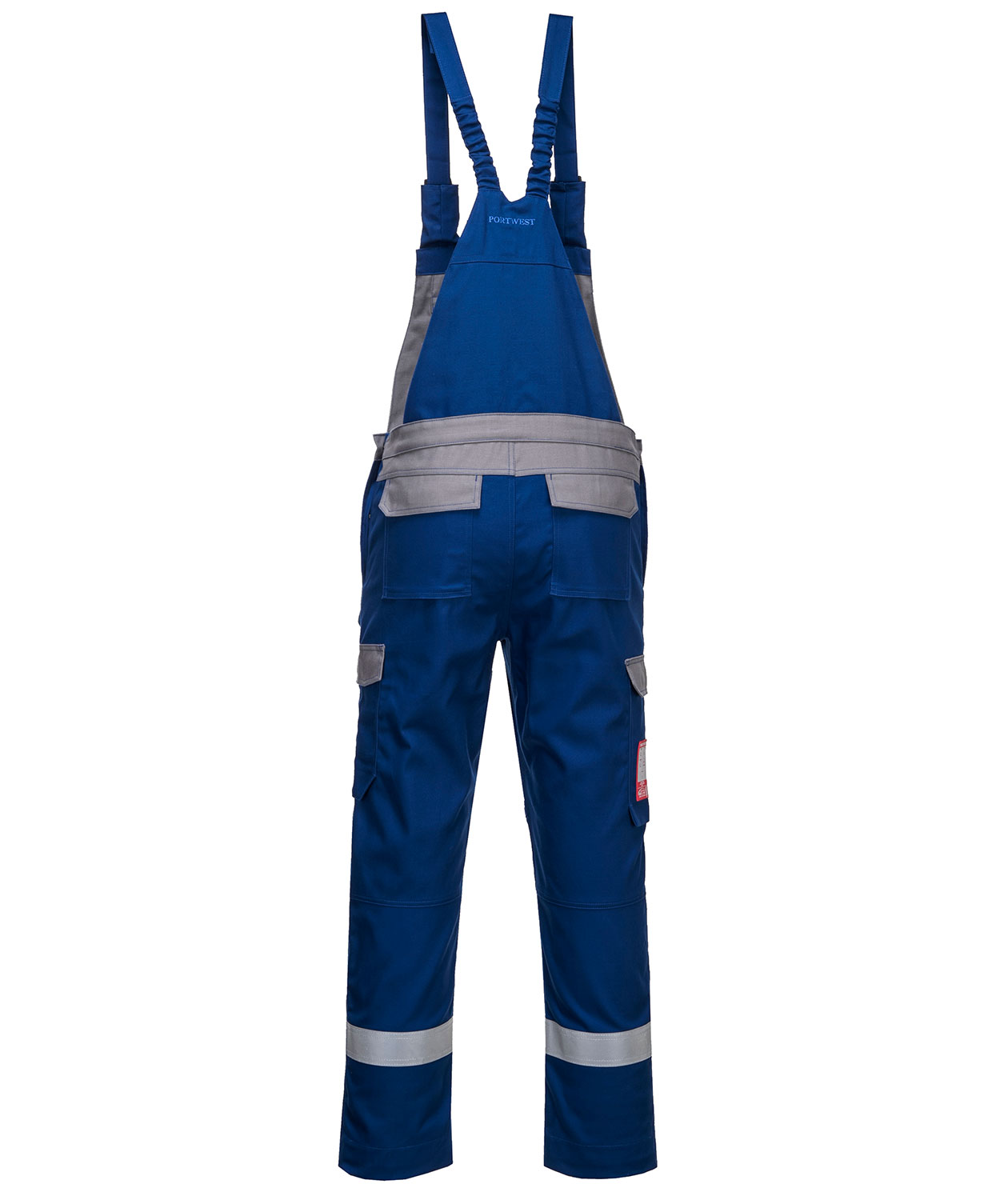 Portwest BizFlame h&auml;ngselbyxa, Kungsbl&aring;