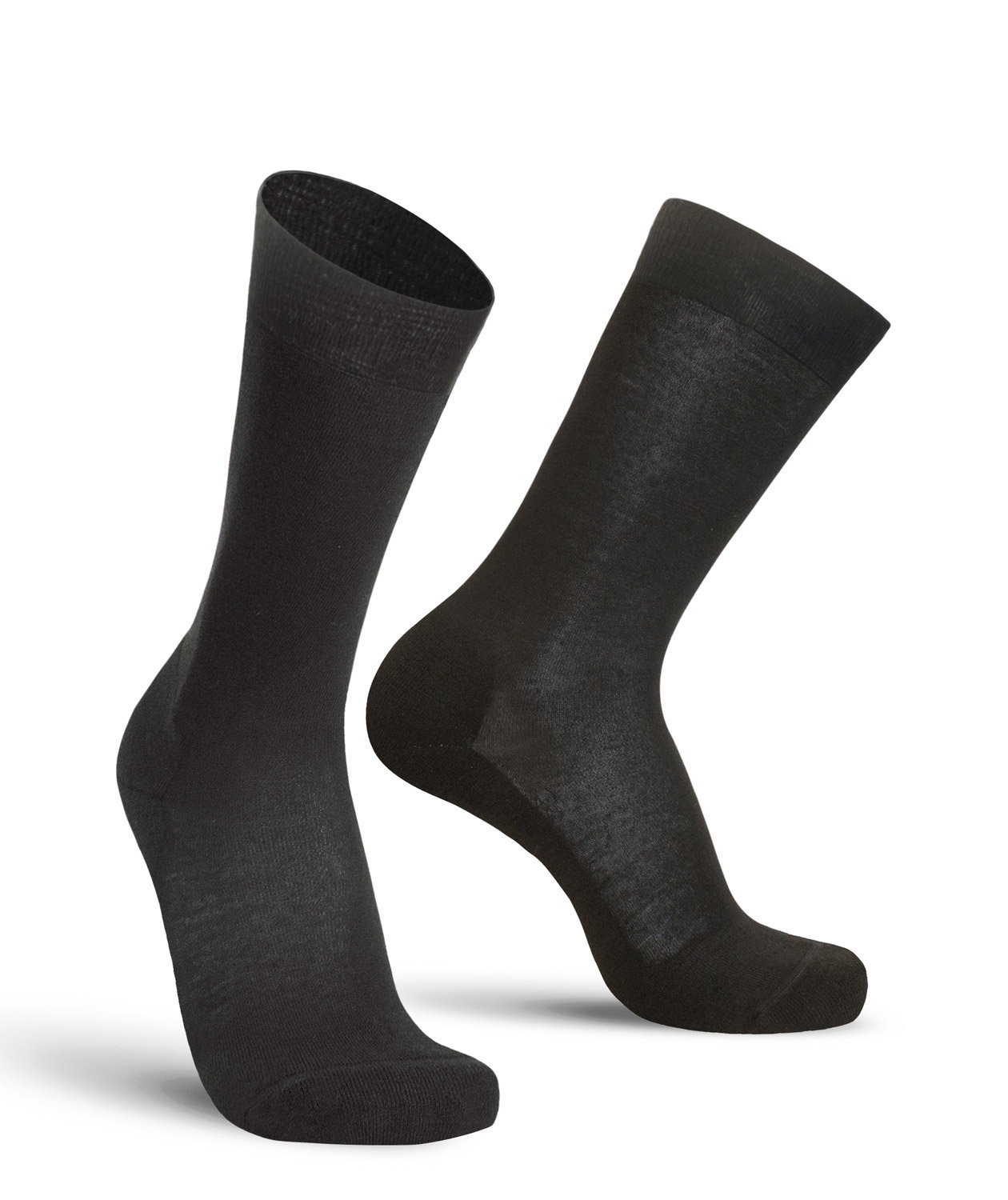 Worik Vip Merino str&oslash;mper med merino uld, Sort