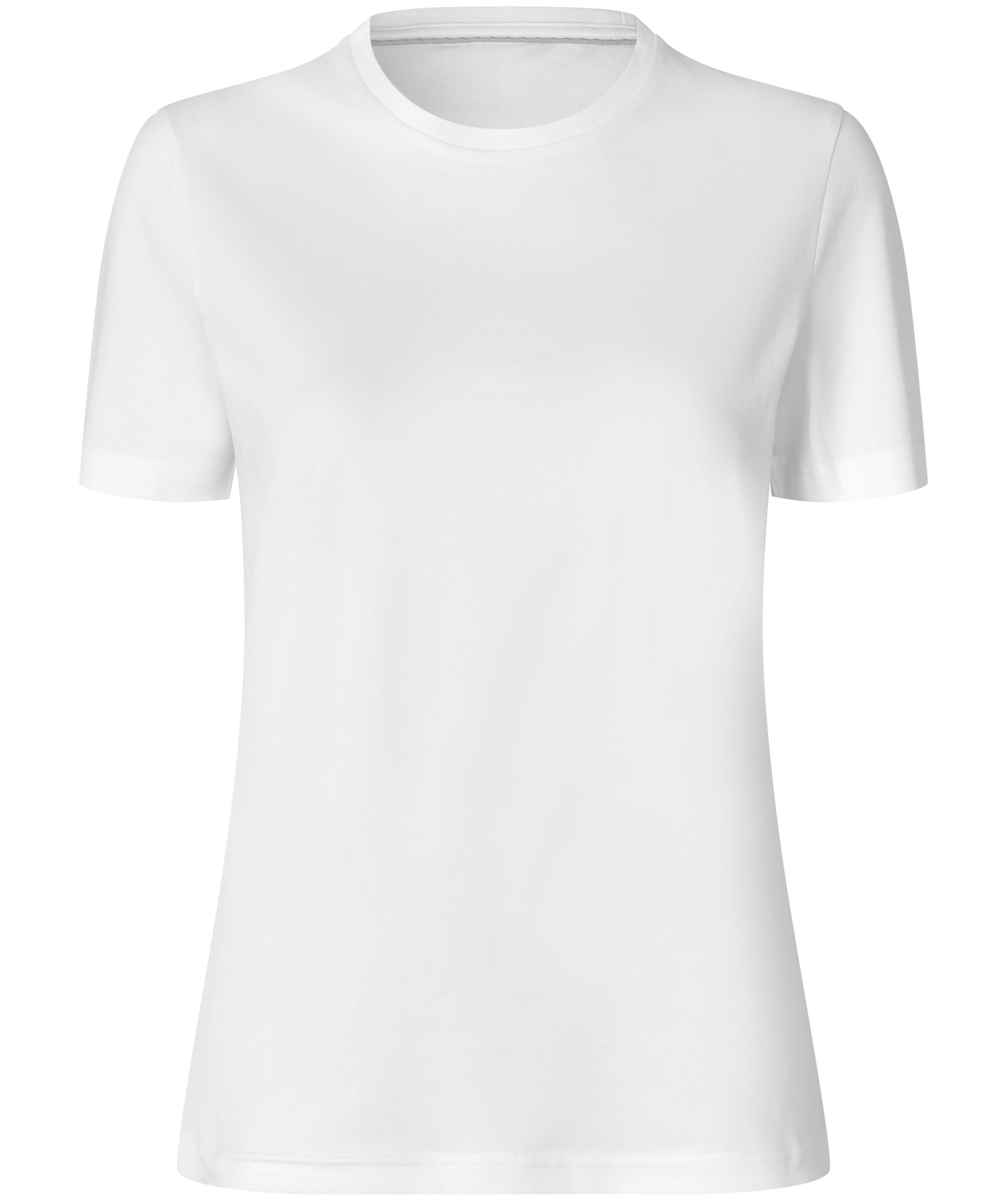 Seven Seas Organic dame T-skjorte, Hvit, Hvit, swatch