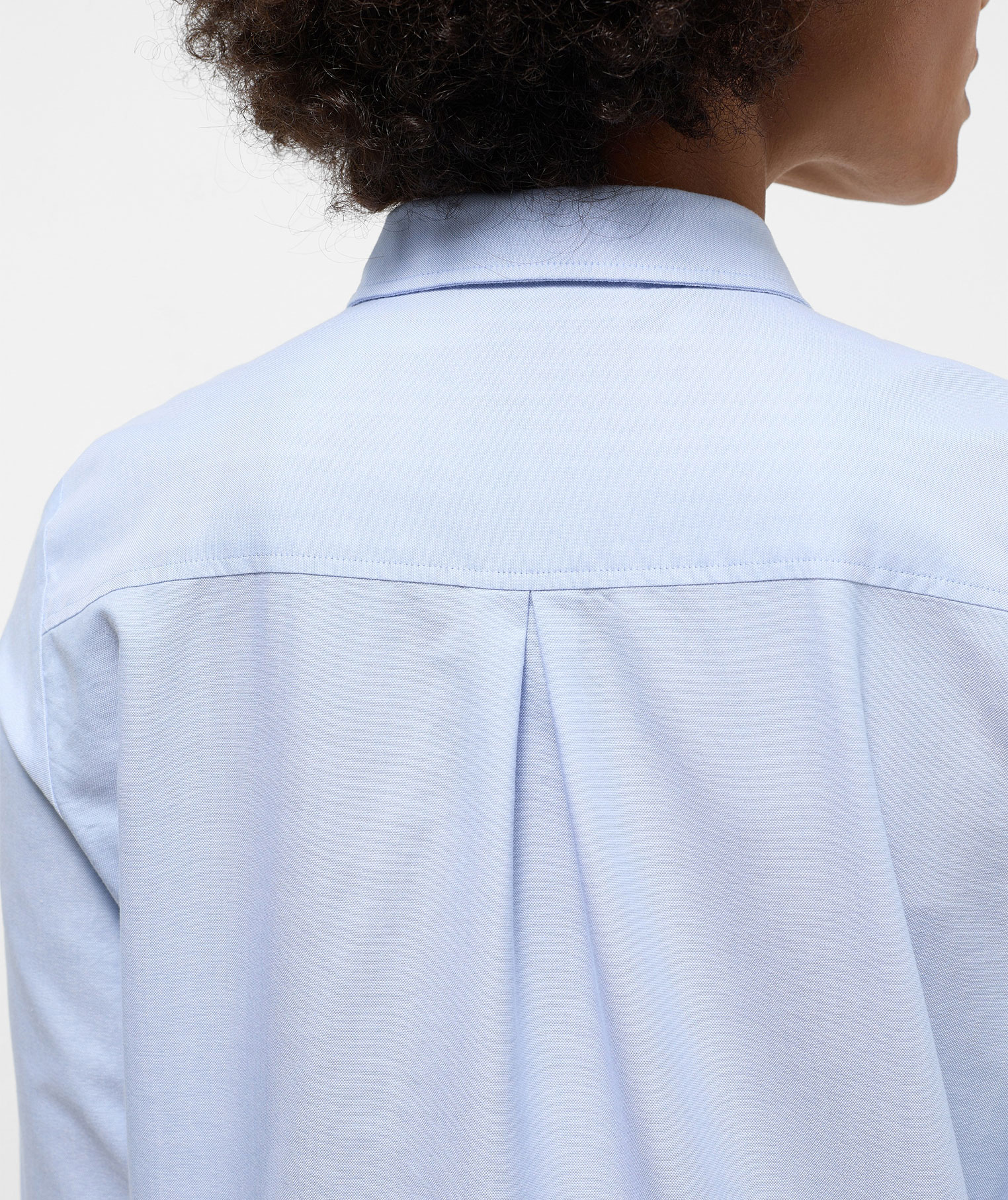 Eterna Regular Fit Oxford Damenhemd, Light blue, large image number 3