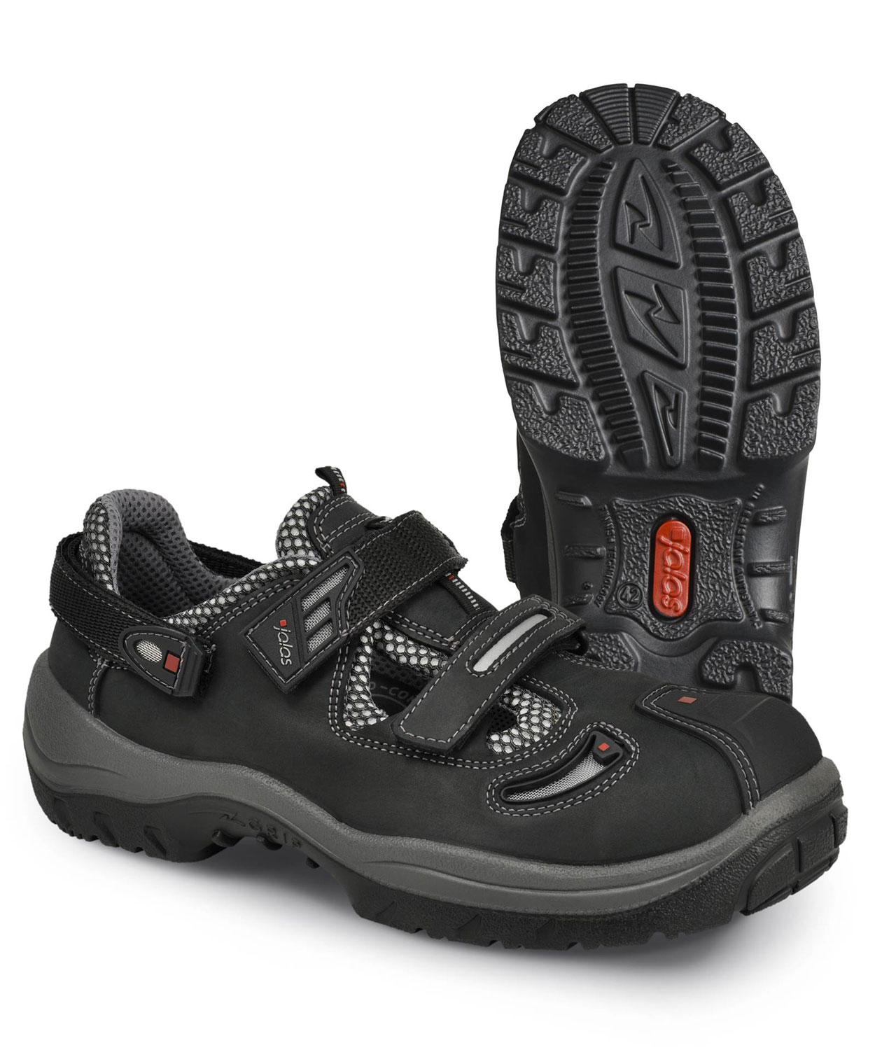 Jalas 3920A Challenger vernesandaler S1, Svart