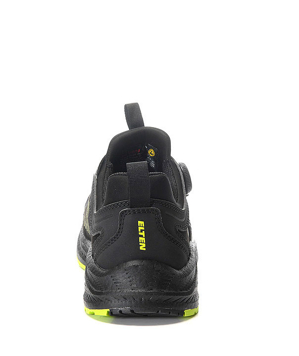 Elten Ivar XXNF sikkerhedssko S3S, Black/Lime, large image number 4