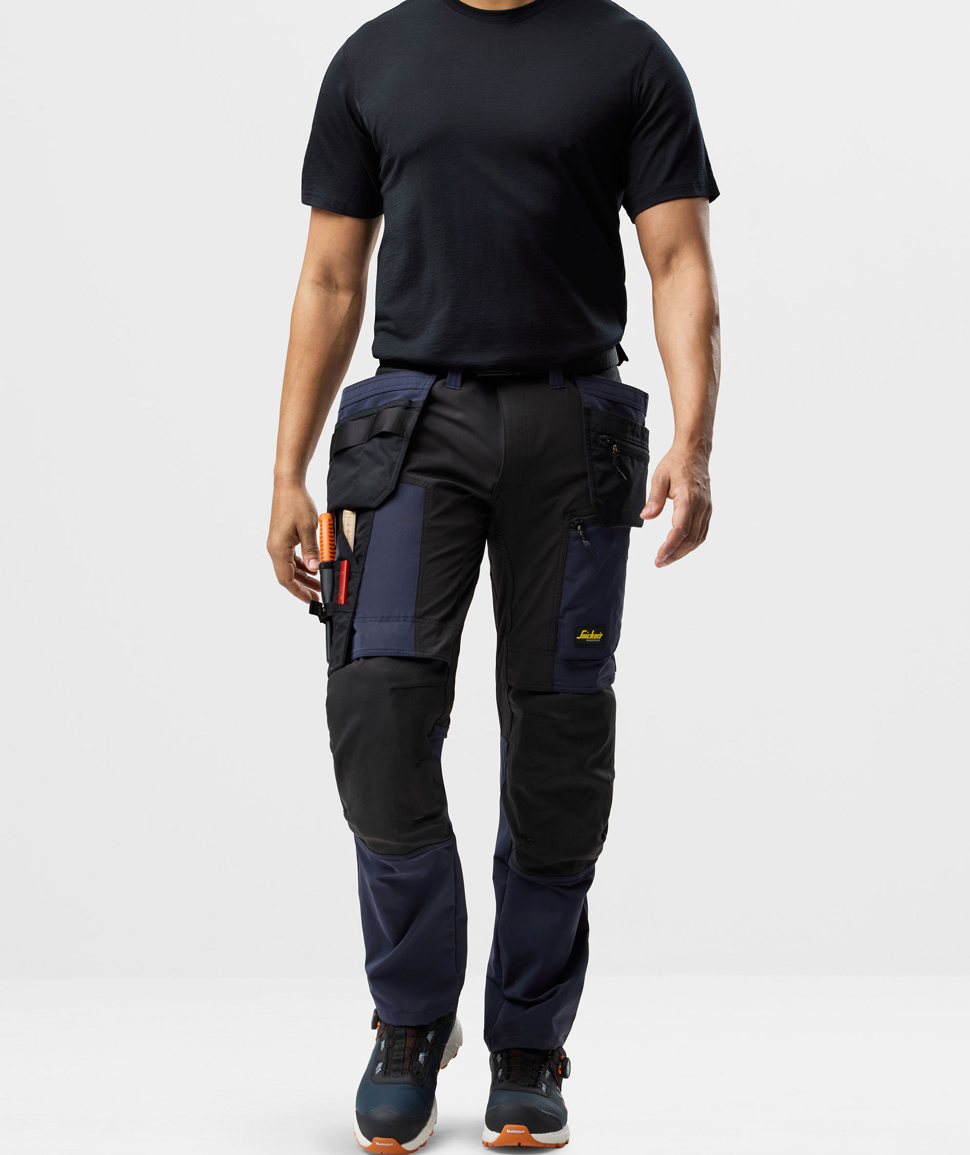 Snickers AllroundWork Handwerkerhose 6218 full stretch, Navy/black, large image number 5