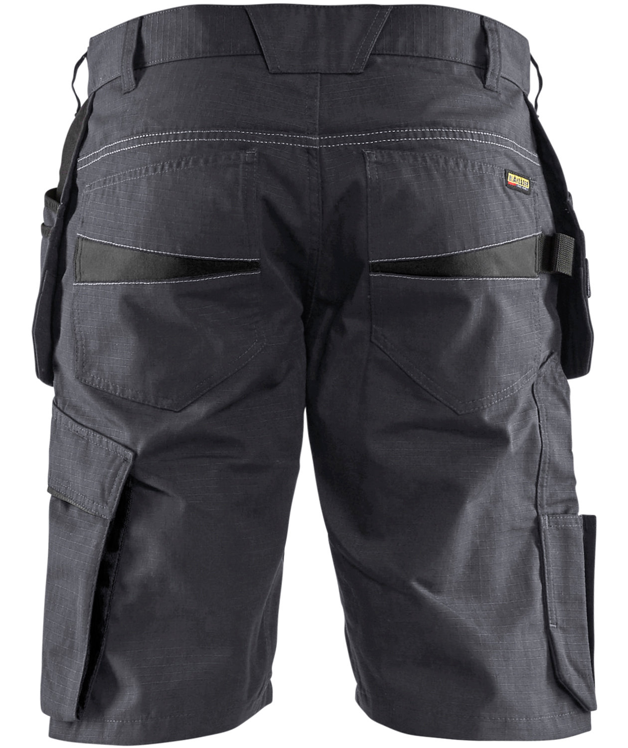 Bl&aring;kl&auml;der Unite Handwerkershorts, Mittelgrau/schwarz, large image number 1