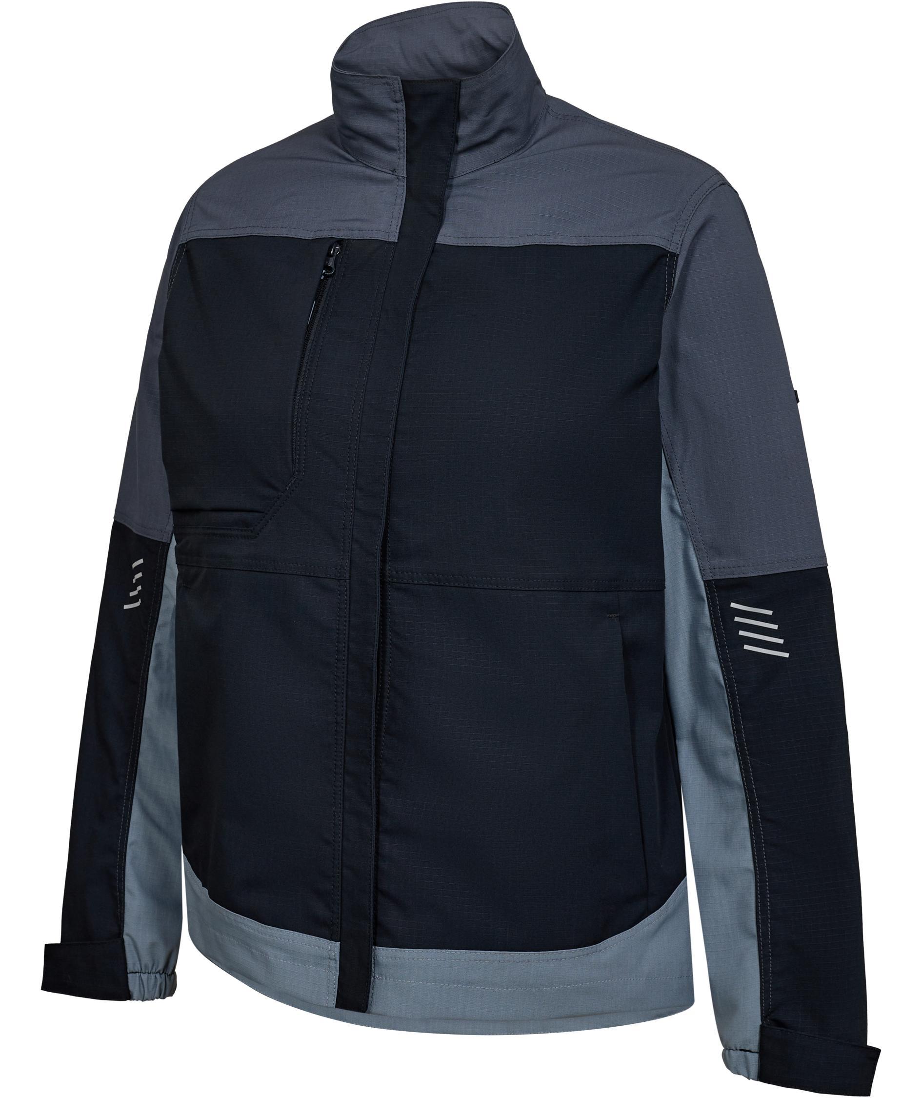 Engel Entire arbetsjacka dam, Deep Blue/Dark Sea, large image number 5