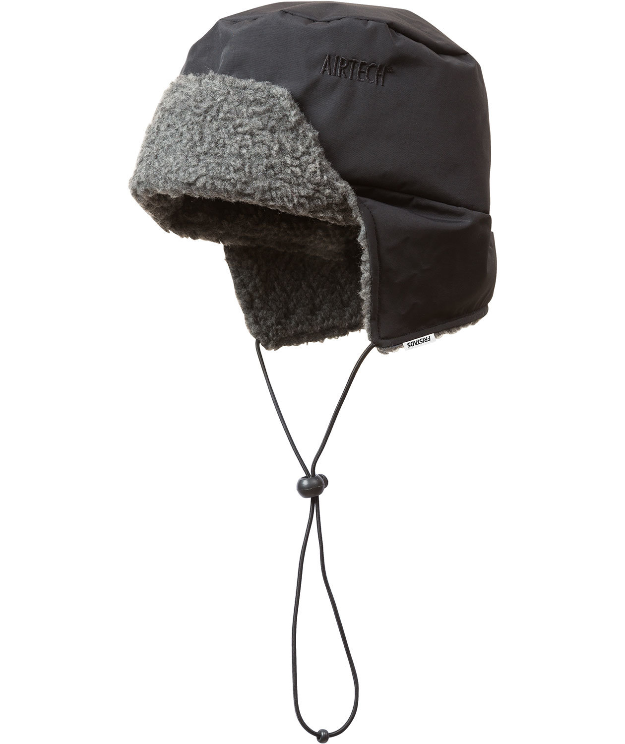 Fristads vinter m&ouml;ssa med &ouml;ronv&auml;rmare 9105, Svart