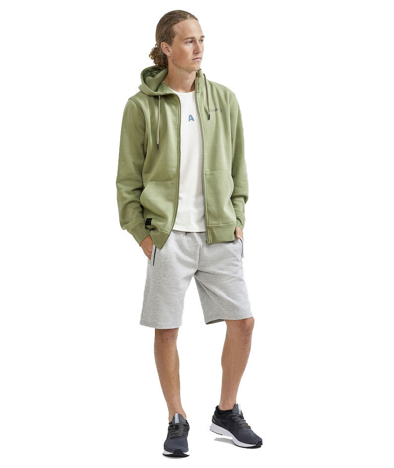 Craft Soul sweatshorts, Grey melange, large image number 4